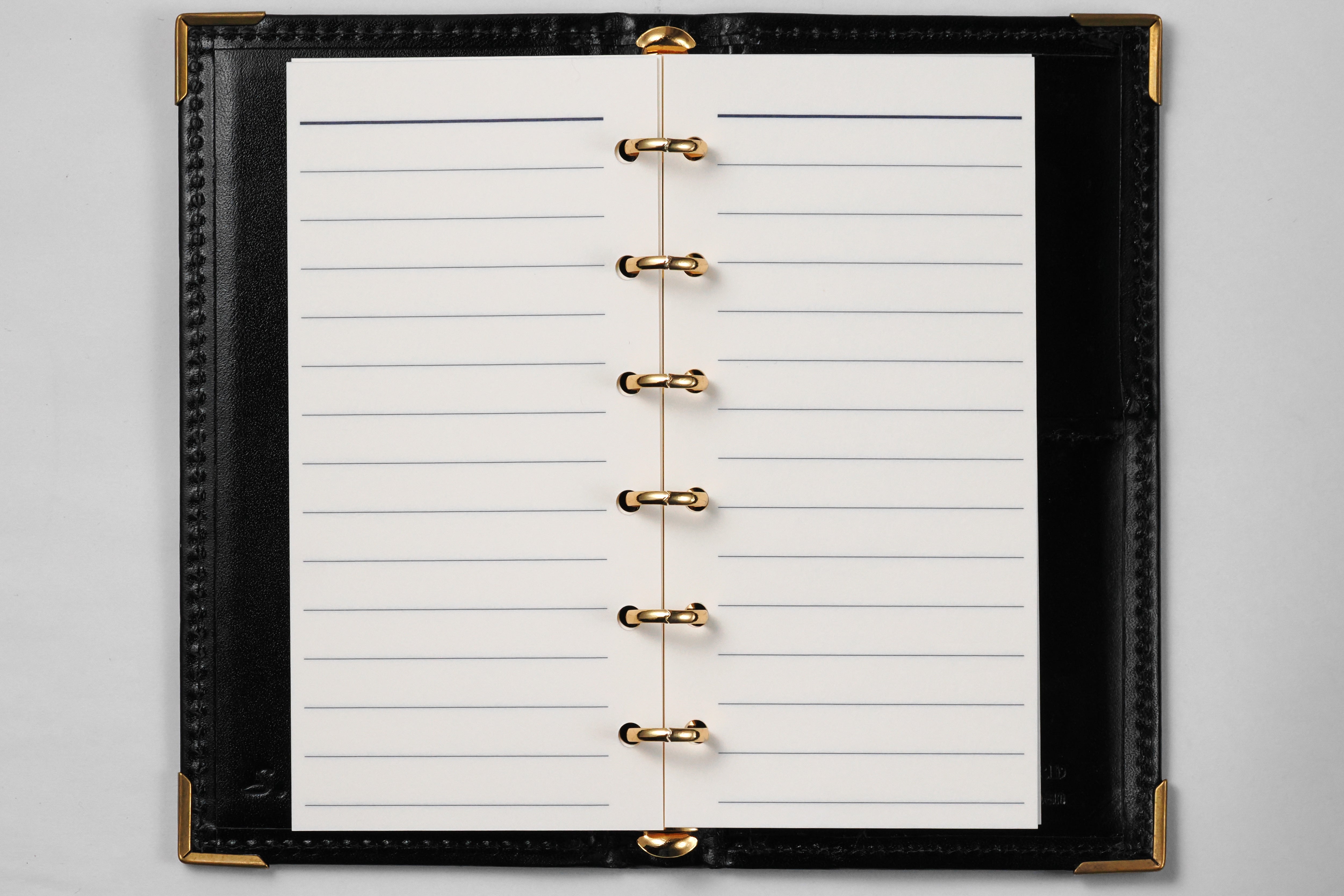 バンクペーパー ミニ6ナロー 7mm罫線 50枚（趣味文オリジナル）【5営業日以内出荷】