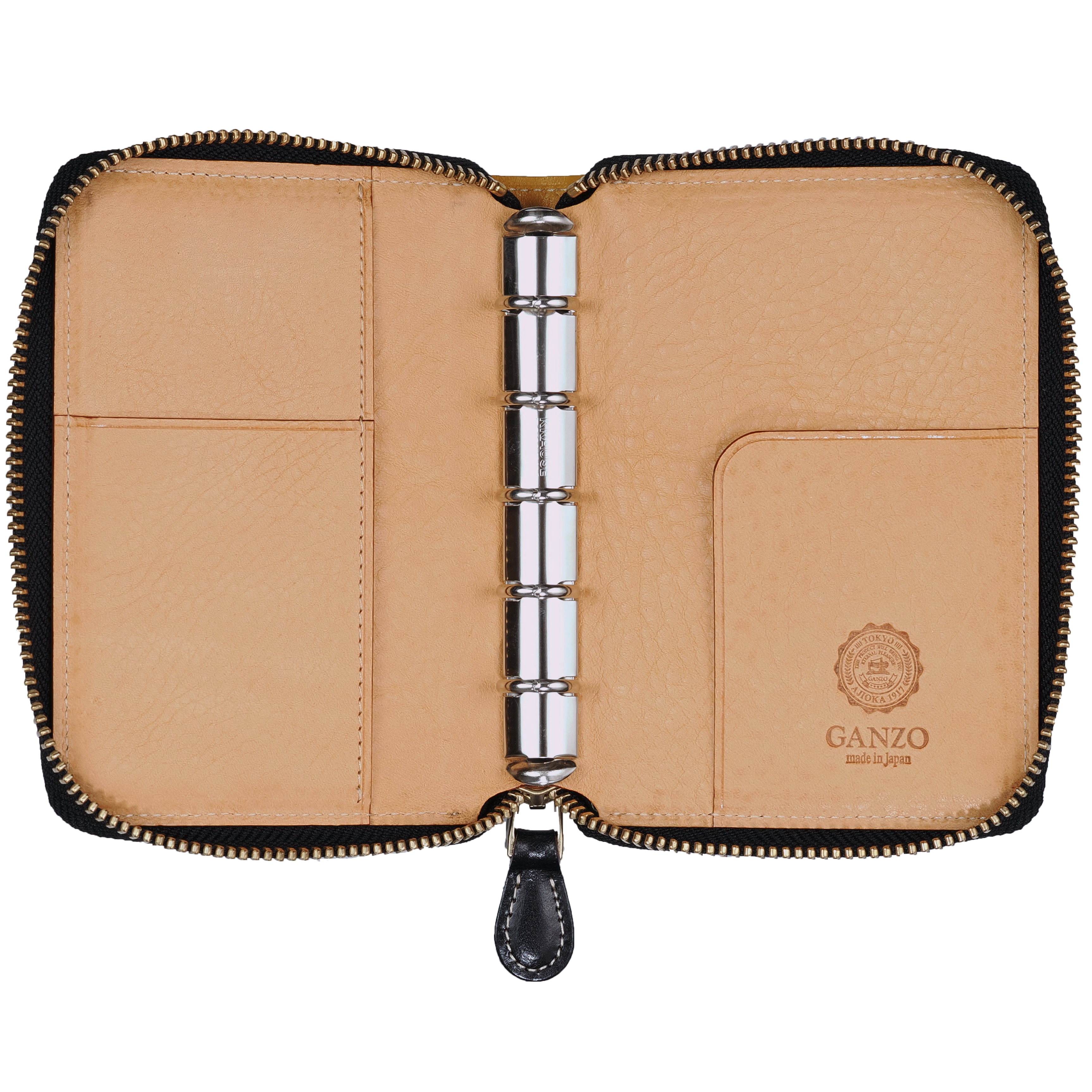 ミネルバボックス ジッパーシステム手帳 M5 φ13mm（趣味文オリジナル）【6月1日頃出荷】