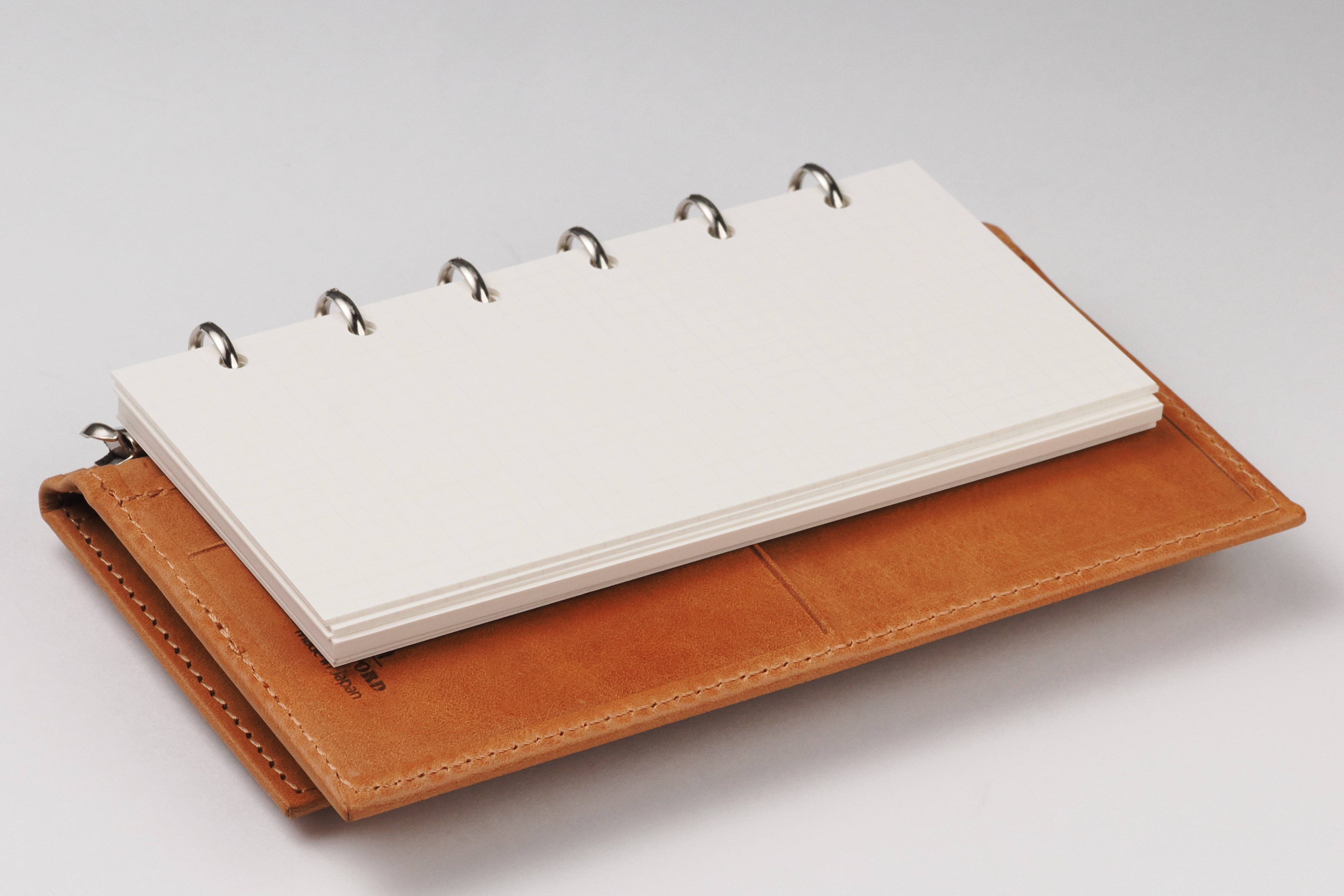 システム手帳 ミルト ミニ6ナロー φ11mm（趣味文オリジナル）【5営業日以内出荷】