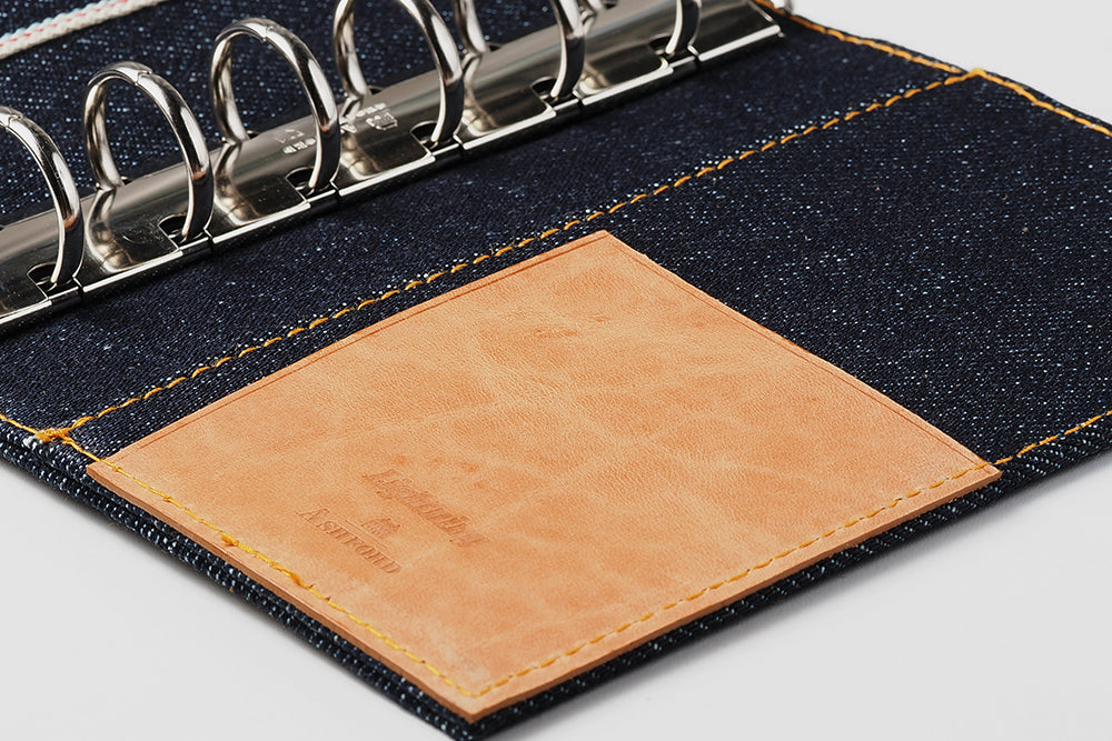 ASHFORD × Lightning セルビッジデニム システム手帳（趣味文オリジナル）【2月20日頃出荷】