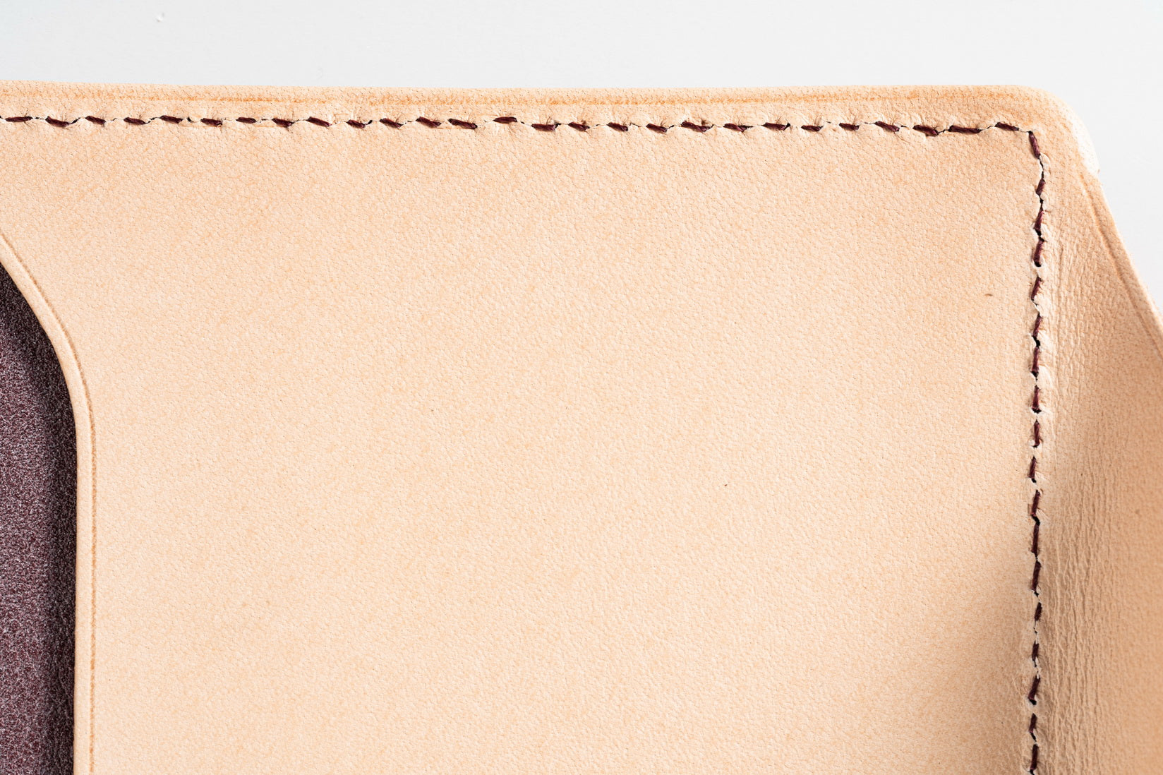 システム手帳 エヌ/ピアス すもも×ナチュラル ミニ（ミニ6） φ20mm