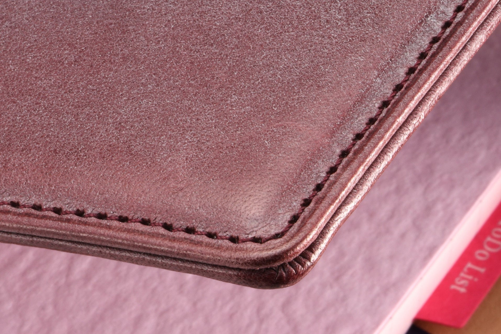 システム手帳 エヌ/ピアス すもも×ナチュラル ミニ5 φ13mm【12月21日頃出荷】