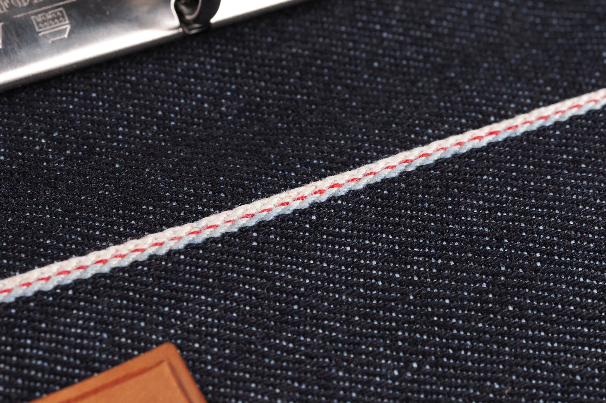 ASHFRD 手帳 ASHFORD × Lightning セルビッジデニム システム手帳 バイブル