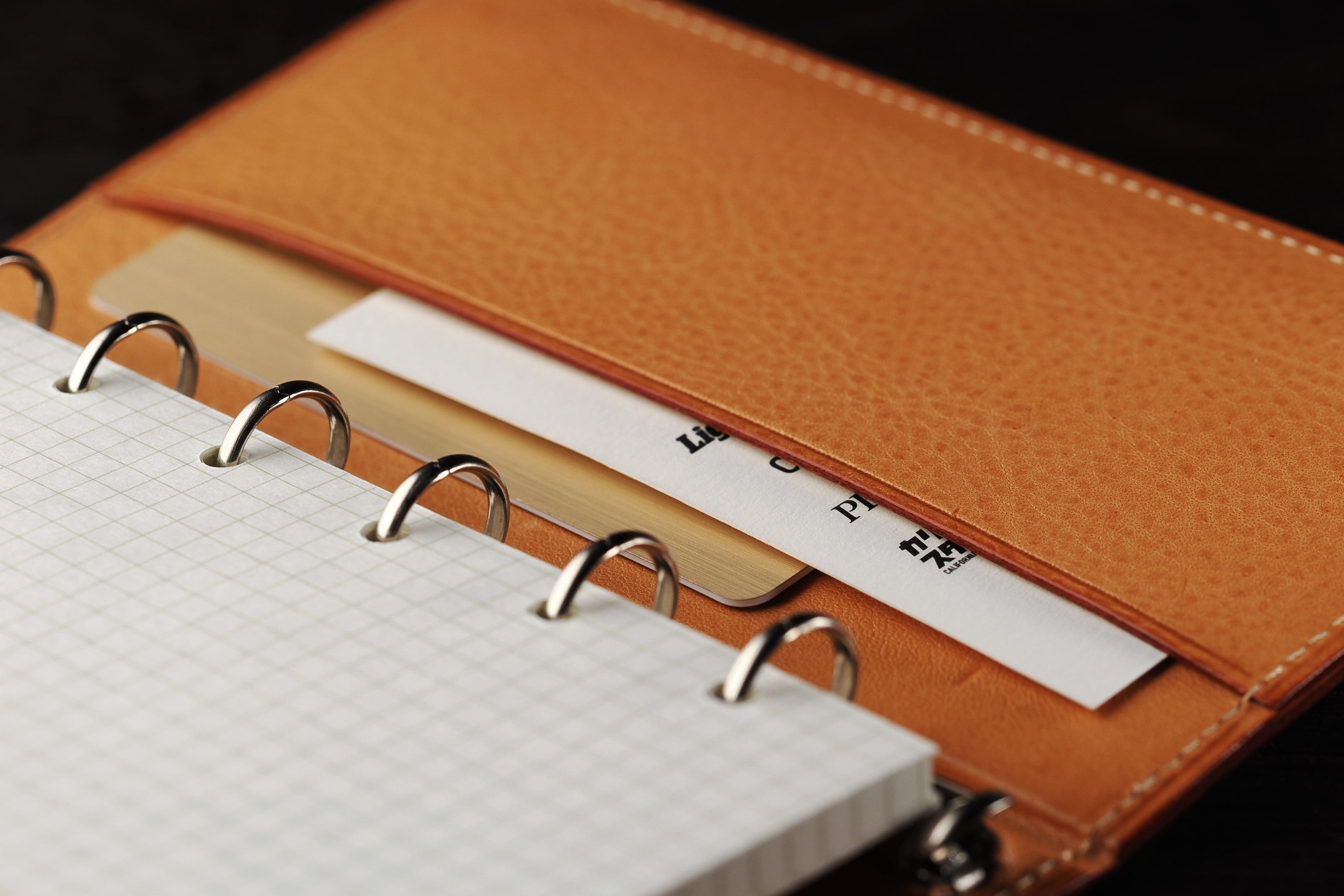 シンブライドル システム手帳 ミニ6ナロー φ11mm（趣味文オリジナル）【5営業日以内出荷】