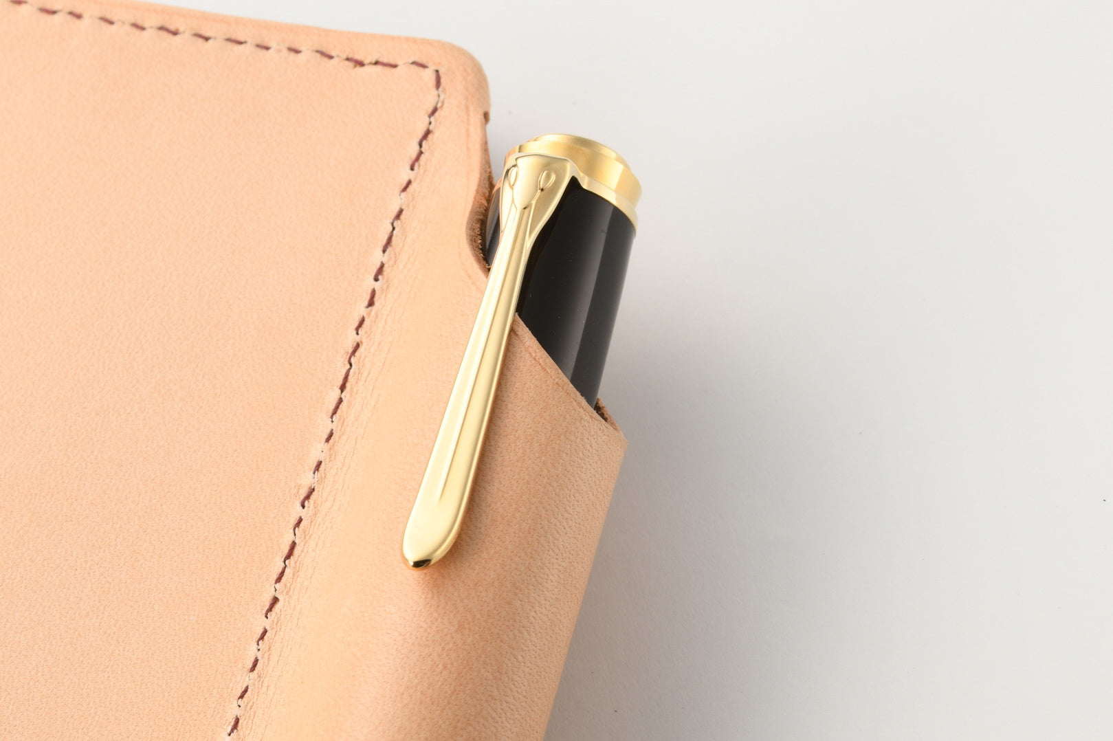 システム手帳 エヌ/ピアス すもも×ナチュラル ミニ（ミニ6） φ20mm