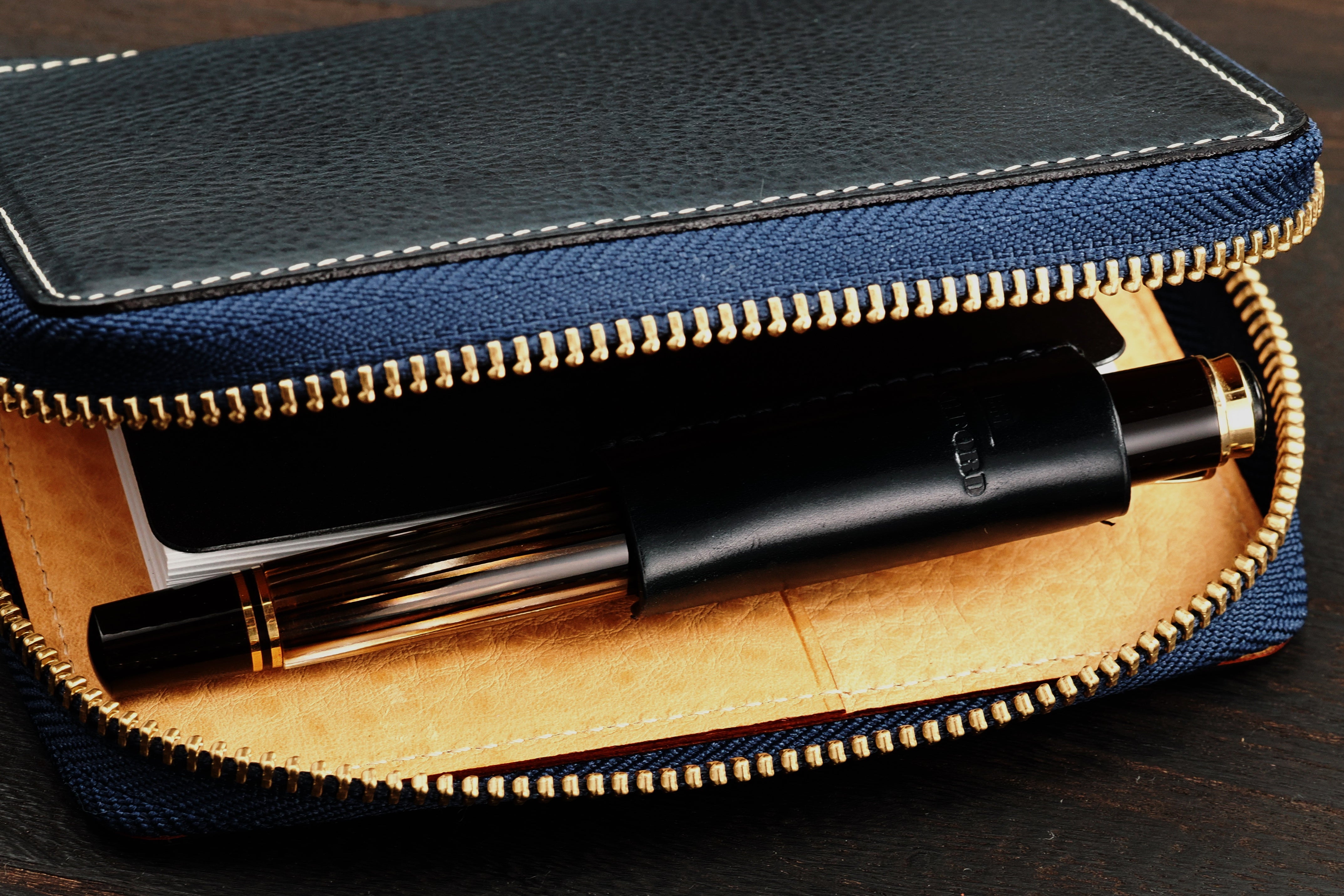 ミネルバボックス ジッパーシステム手帳 M5 φ13mm（趣味文オリジナル