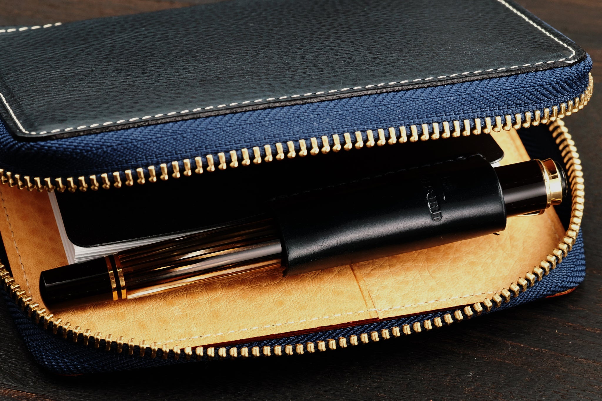 ミネルバボックス ジッパーシステム手帳 M5 φ13mm（趣味文オリジナル