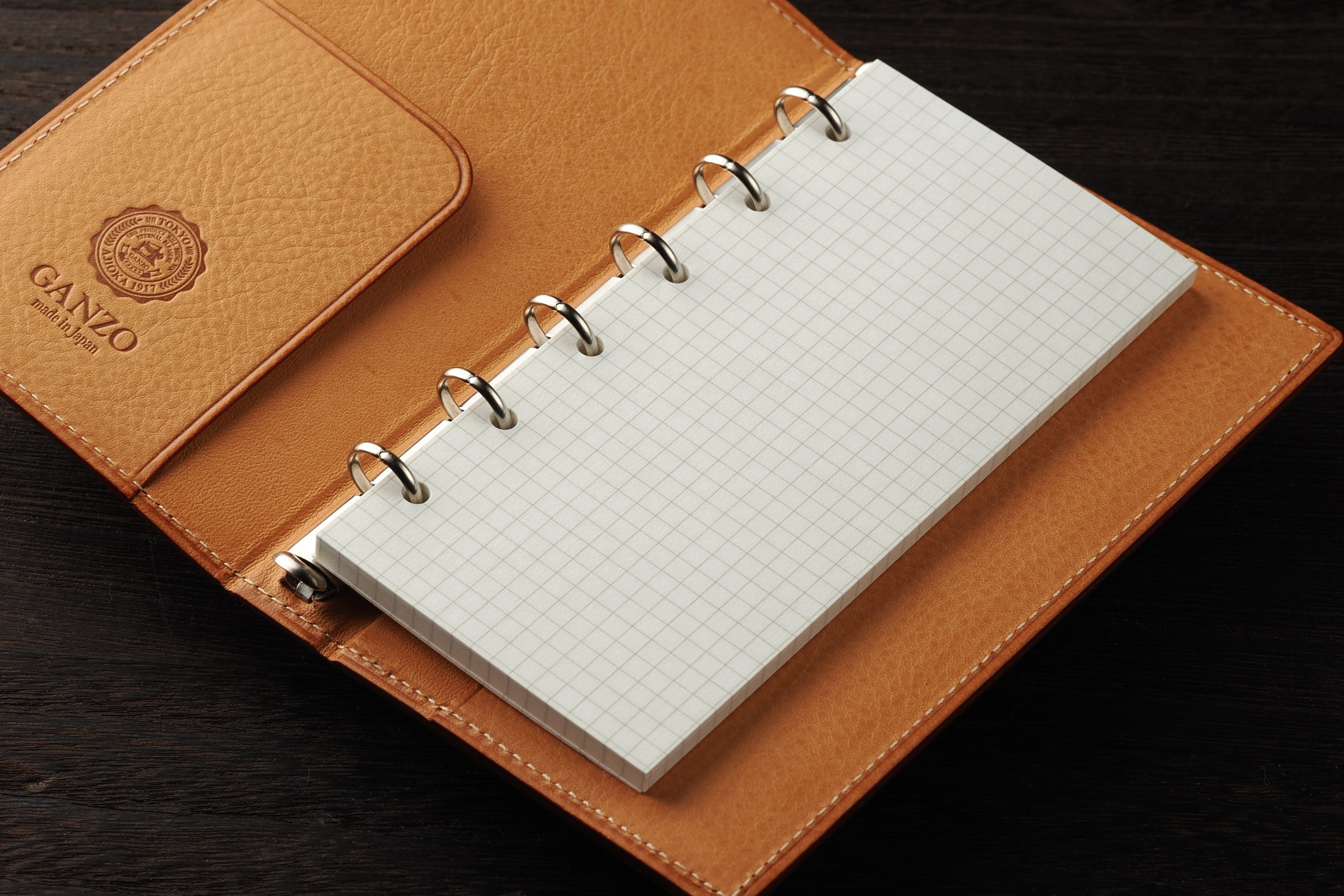 シンブライドル システム手帳 ミニ6ナロー φ11mm（趣味文オリジナル）【5営業日以内出荷】