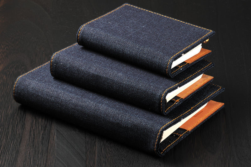 ASHFORD × Lightning セルビッジデニム システム手帳（趣味文オリジナル）