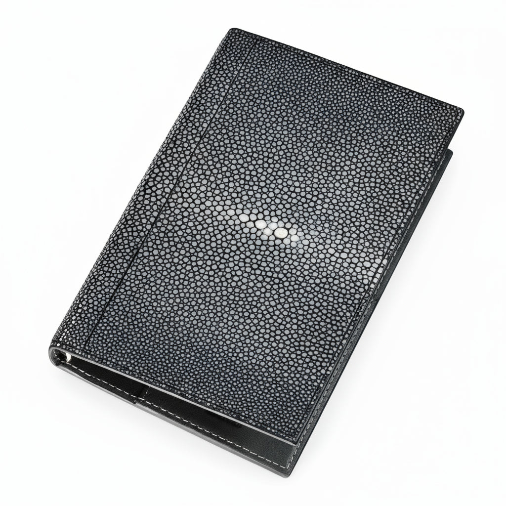 システム手帳 ヘリオス バイブル φ15mm ブラック（趣味文オリジナル）