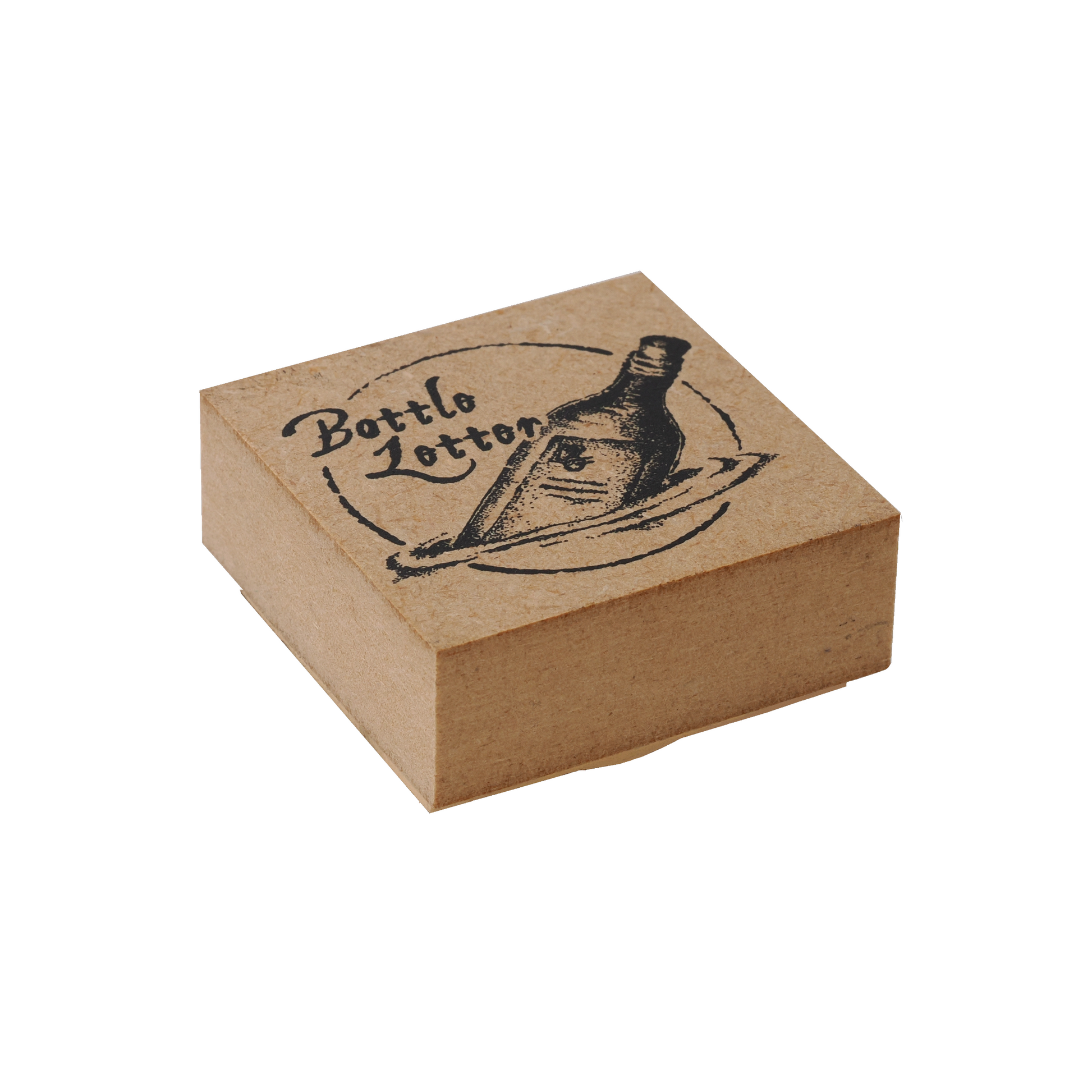 ボトルレター ウッドスタンプ（趣味文オリジナル）