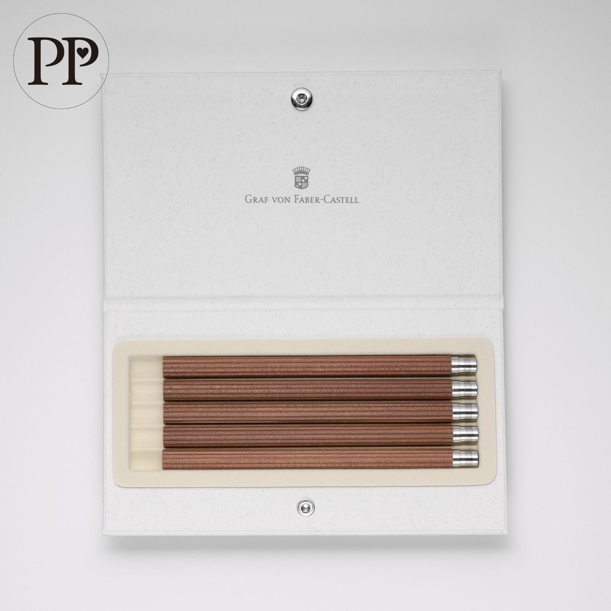 ポケットペンシル No.5 リフィル用ブラウン 5本