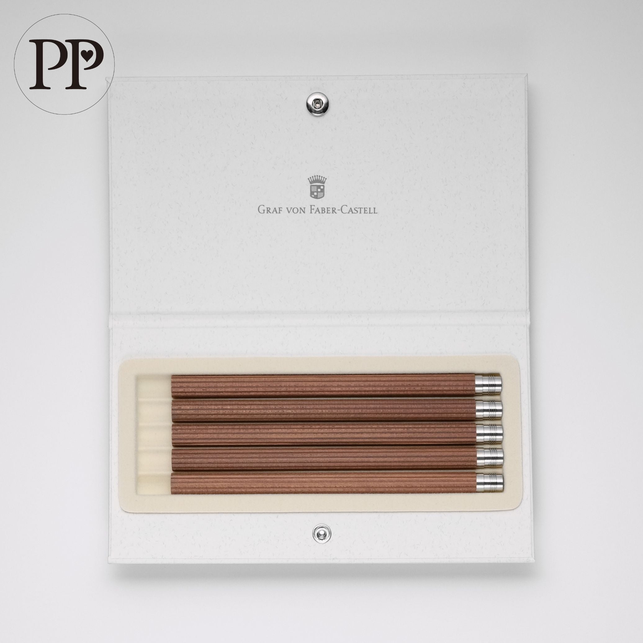 ポケットペンシル No.5 リフィル用ブラウン 5本