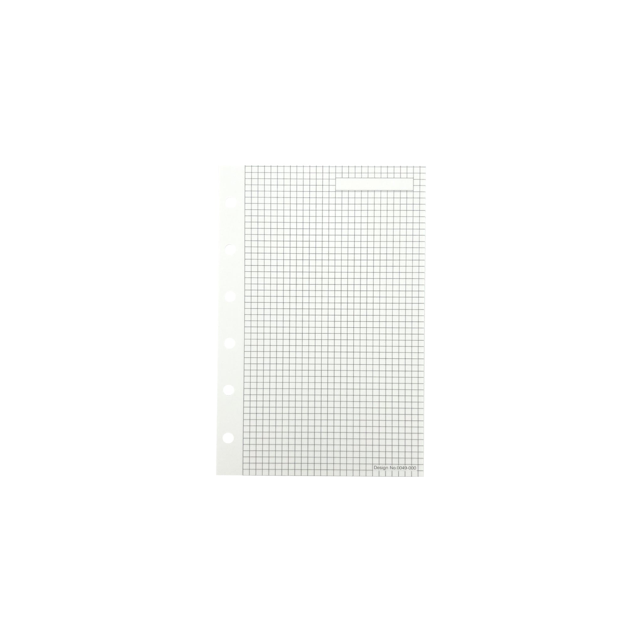 セクション 2.5mm方眼 ミニ6