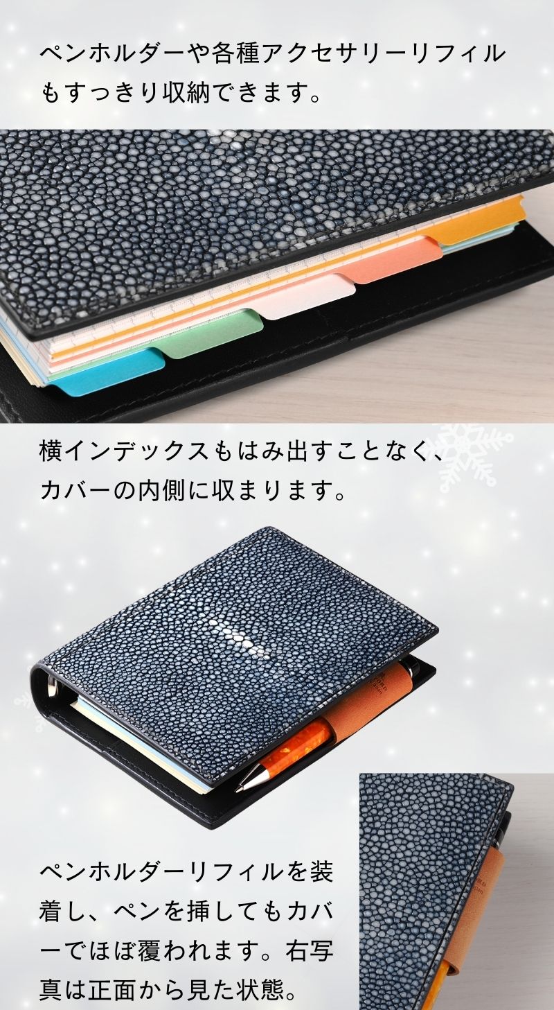 システム手帳 ヘリオス ミニ6 φ19mm（趣味文オリジナル）