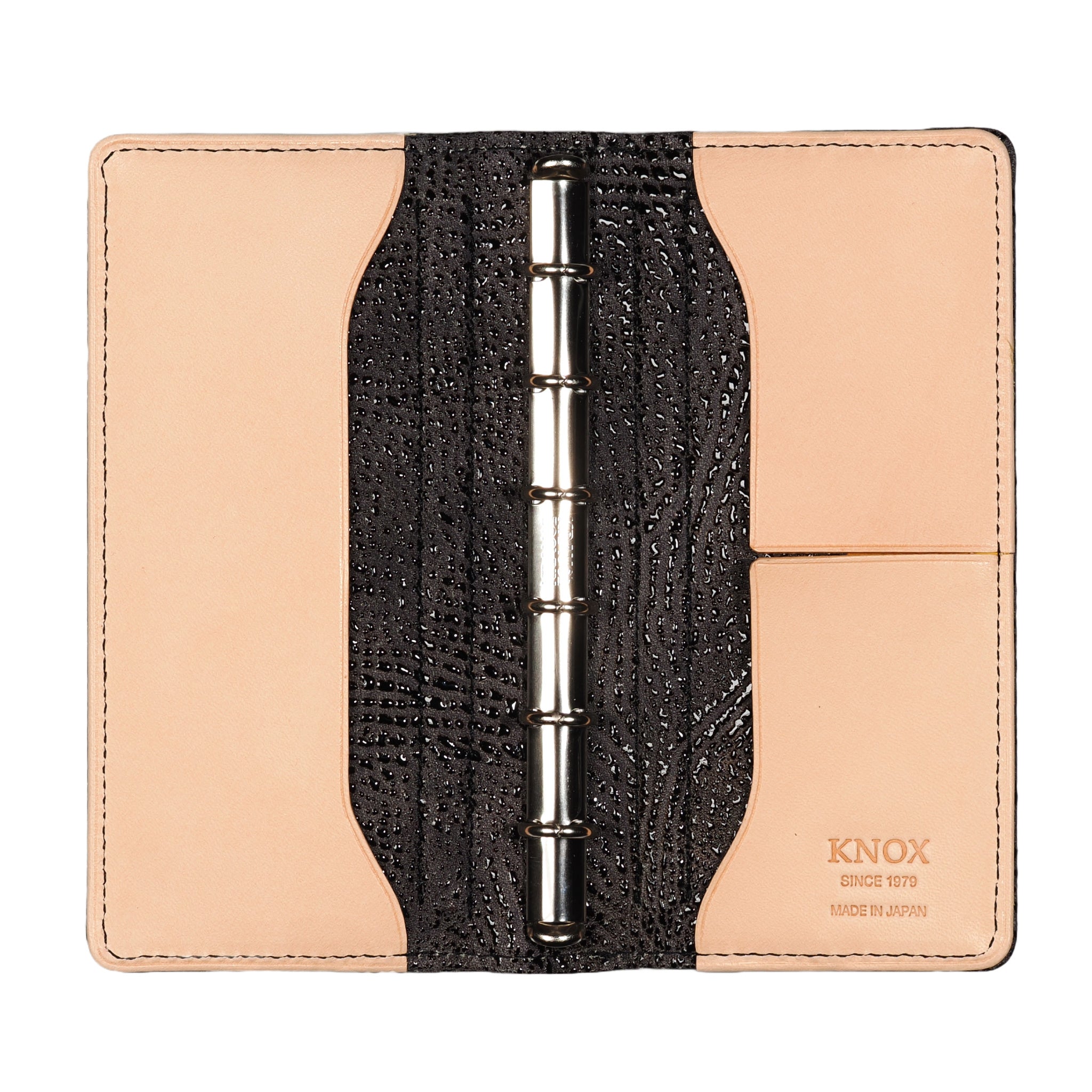 システム手帳 エヌ/ピアス趣味文スペシャル 艶漆（つやうるし） ミニ6ナロー φ11mm（趣味文オリジナル）【5営業日以内出荷】