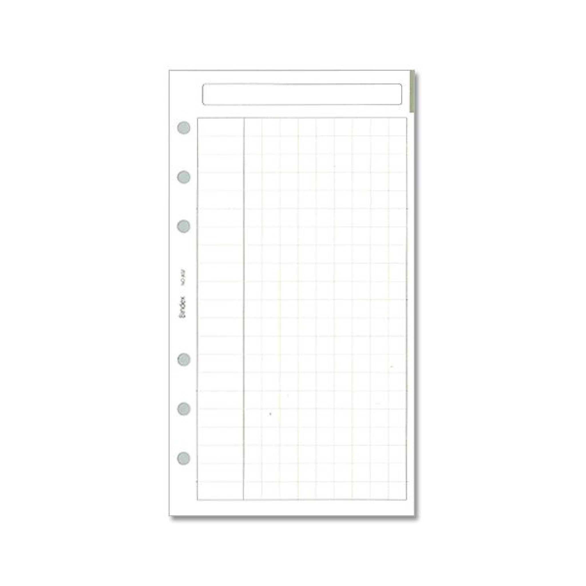 プライベートリフィール なんでもデータリスト バイブル リフィル