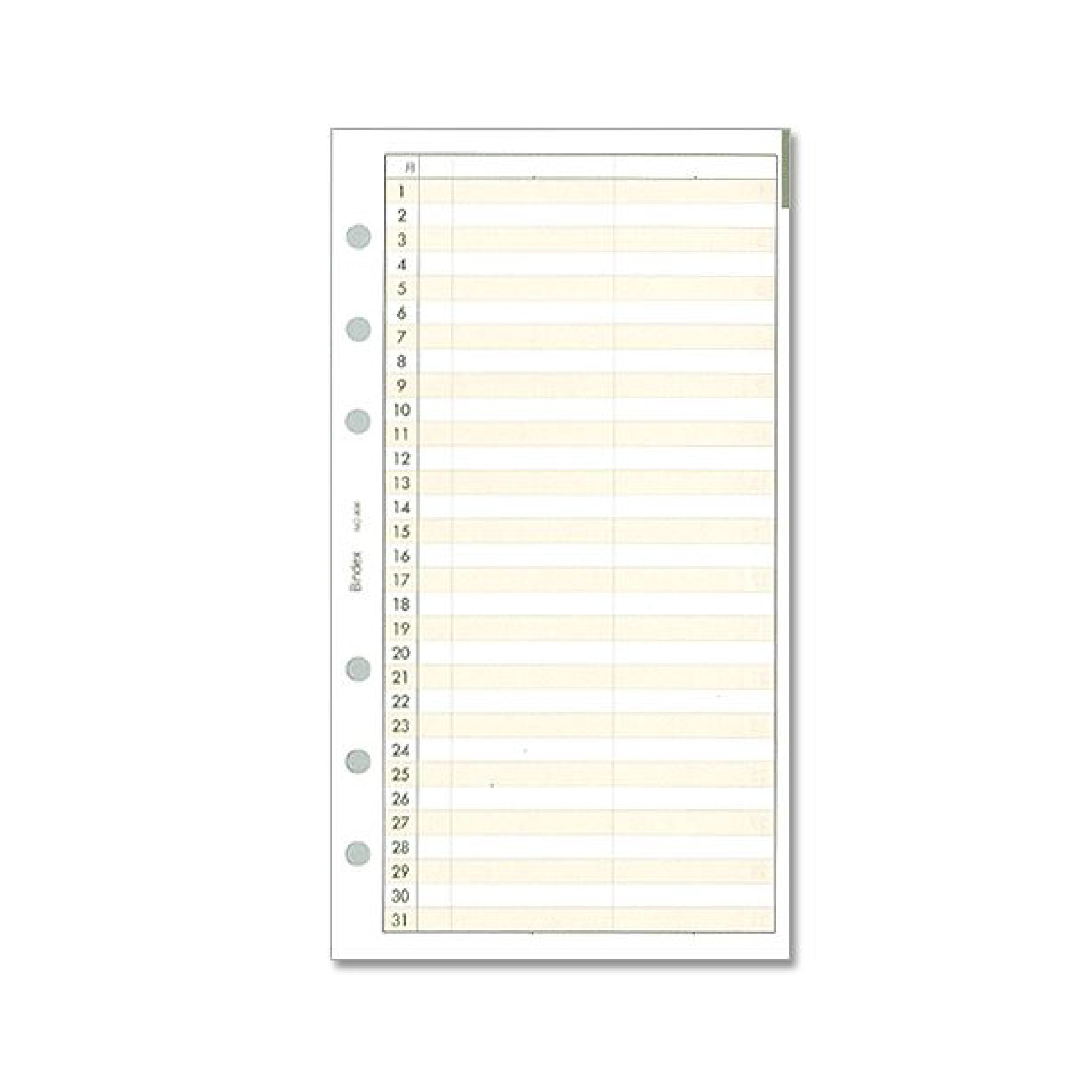 プライベートリフィール ファミリーダイアリー バイブル