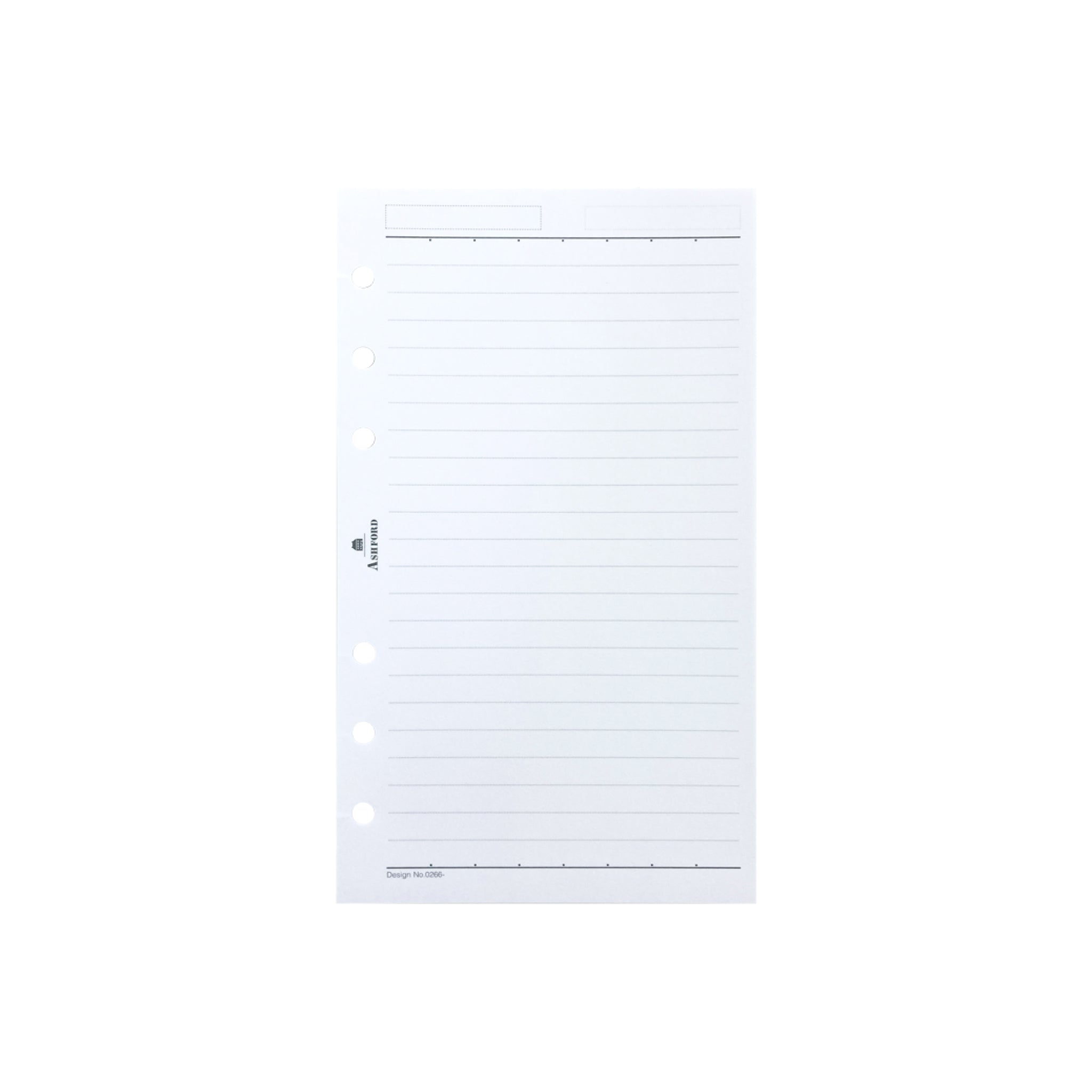 カラーメモリーフ 6.5mm罫  バイブル リフィル