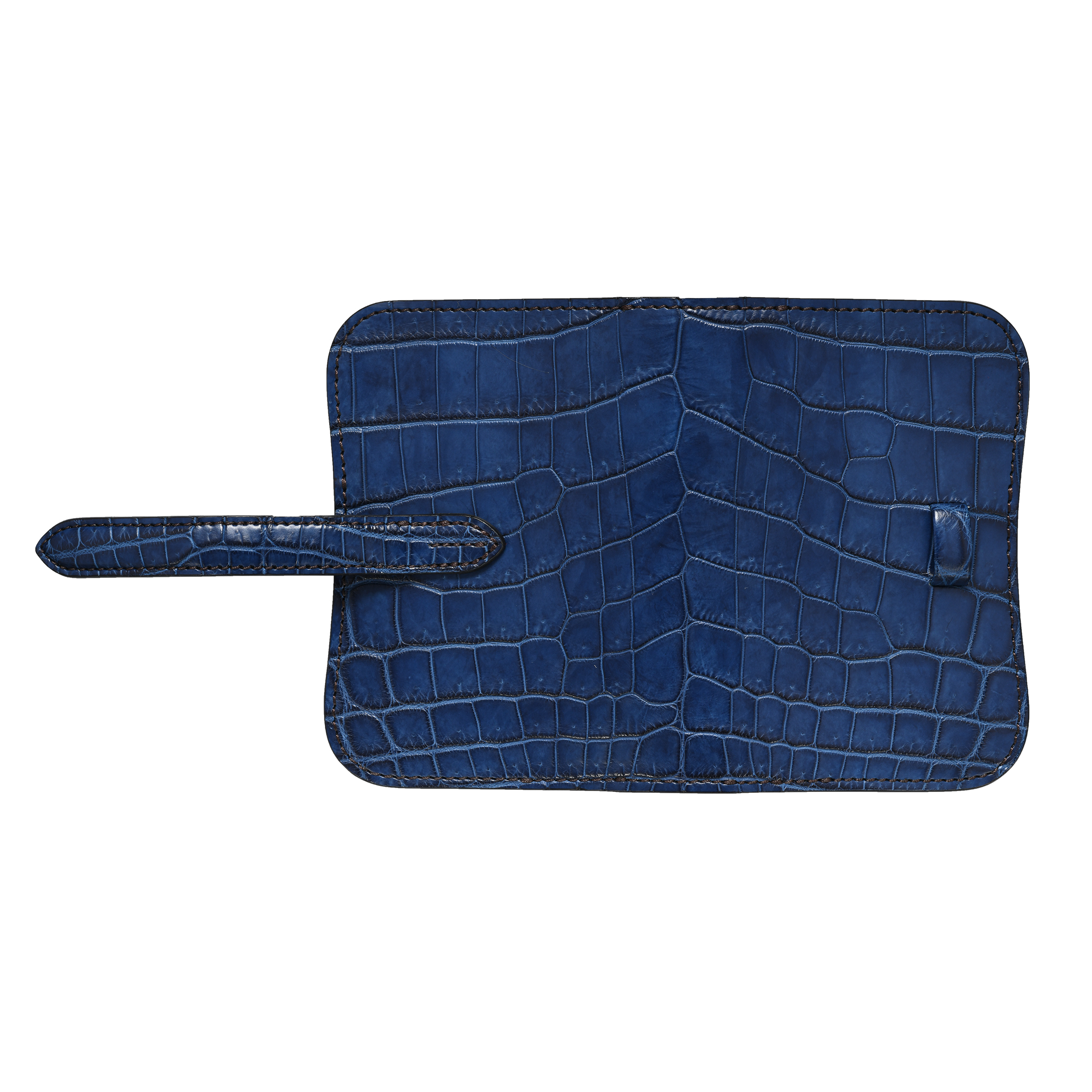 藍染クロコ × サドルプルアップ システム手帳 M5 φ11mm(趣味文 藍染クロコ × サドルプルアップ システム手帳 M5 φ11mm(趣味文