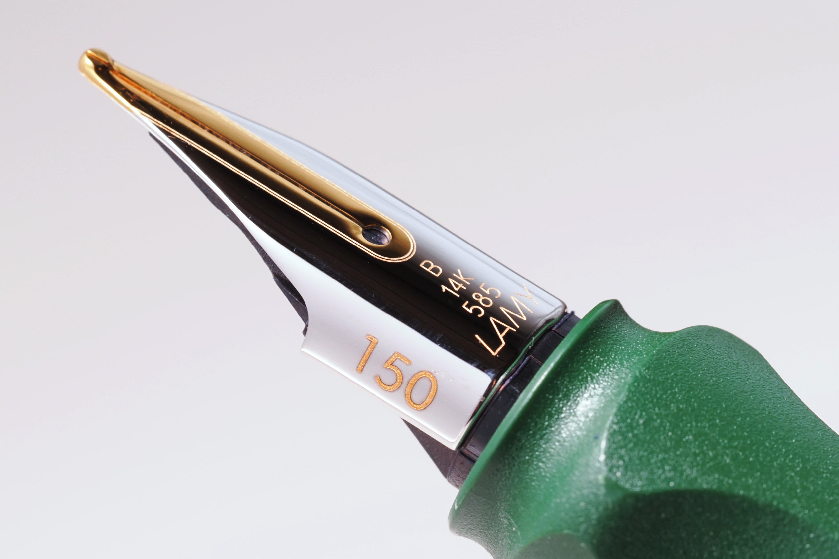 【趣味文20周年記念】ラミー サファリ フィールドグリーン ゴールドクリップ［万年筆・14金ペン先F/M/B］（趣味文オリジナル）