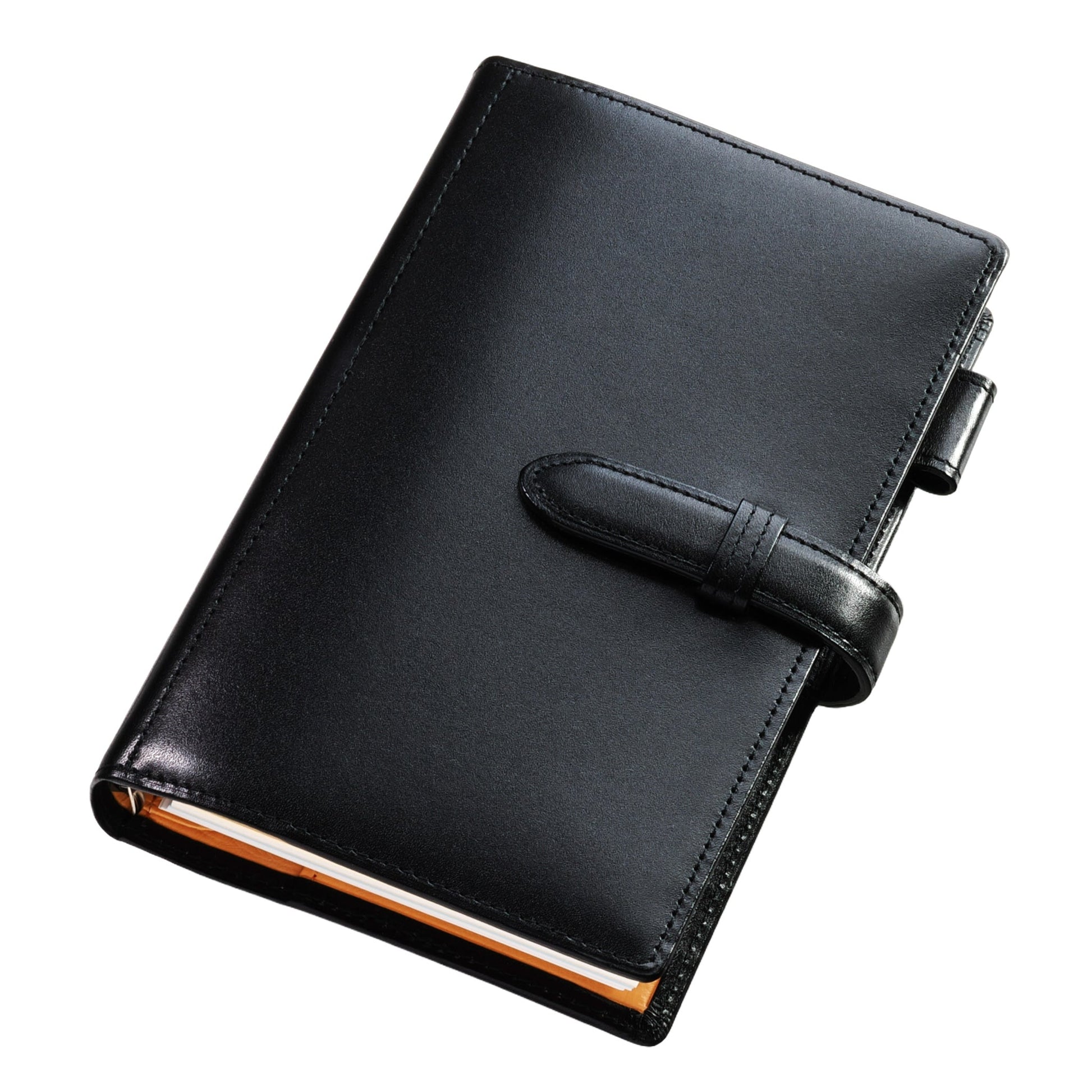 システム手帳 シラサギレザー バイブル φ16mm