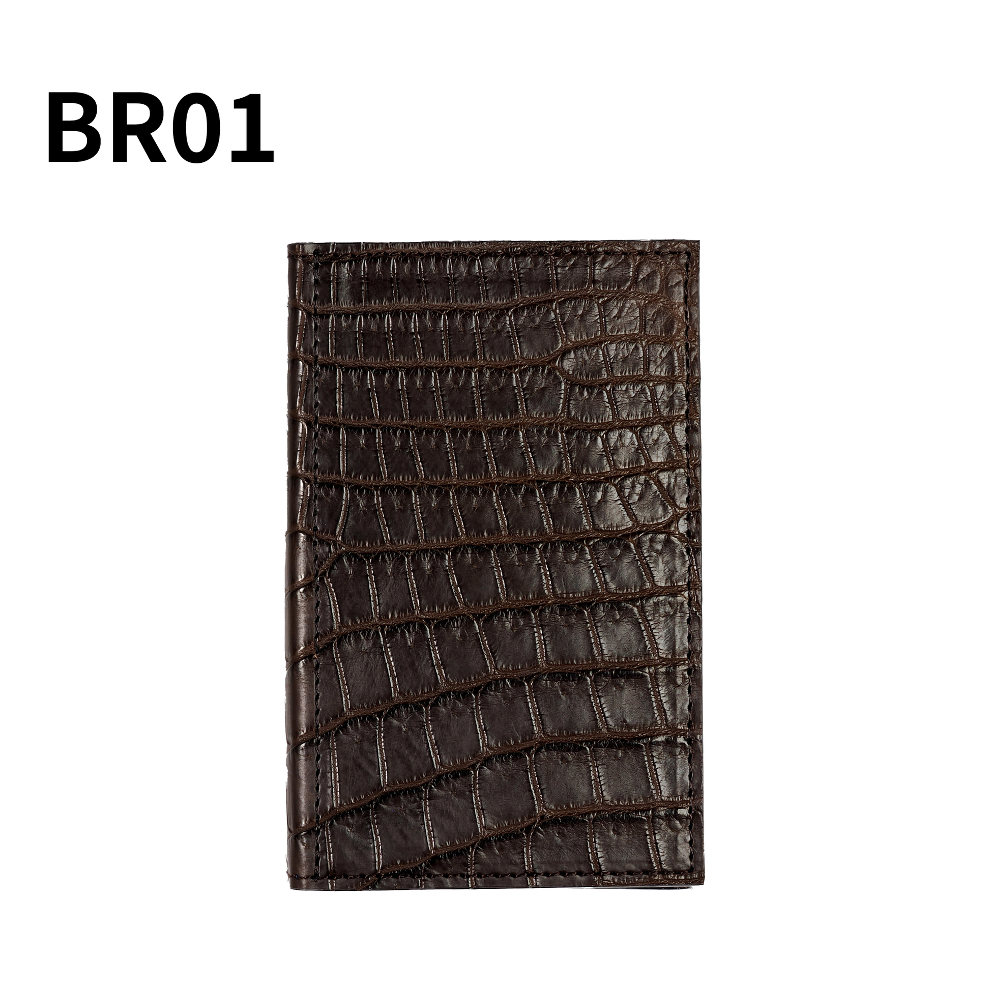 システム手帳 クロコダイル M5 φ11mm ブラウン（趣味文オリジナル