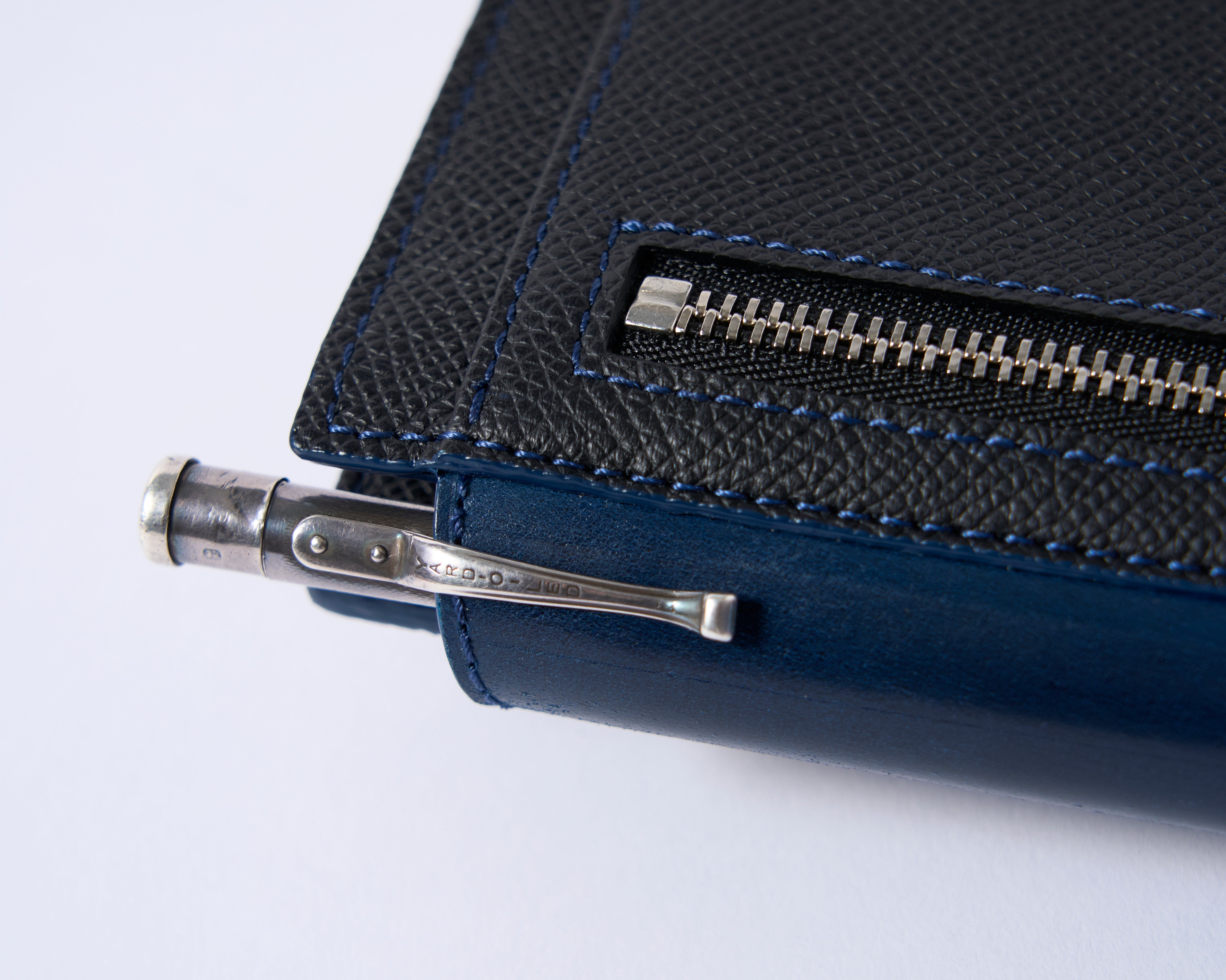 AURA ARCA×2nd システム手帳ウォレットBREVIS（M5）