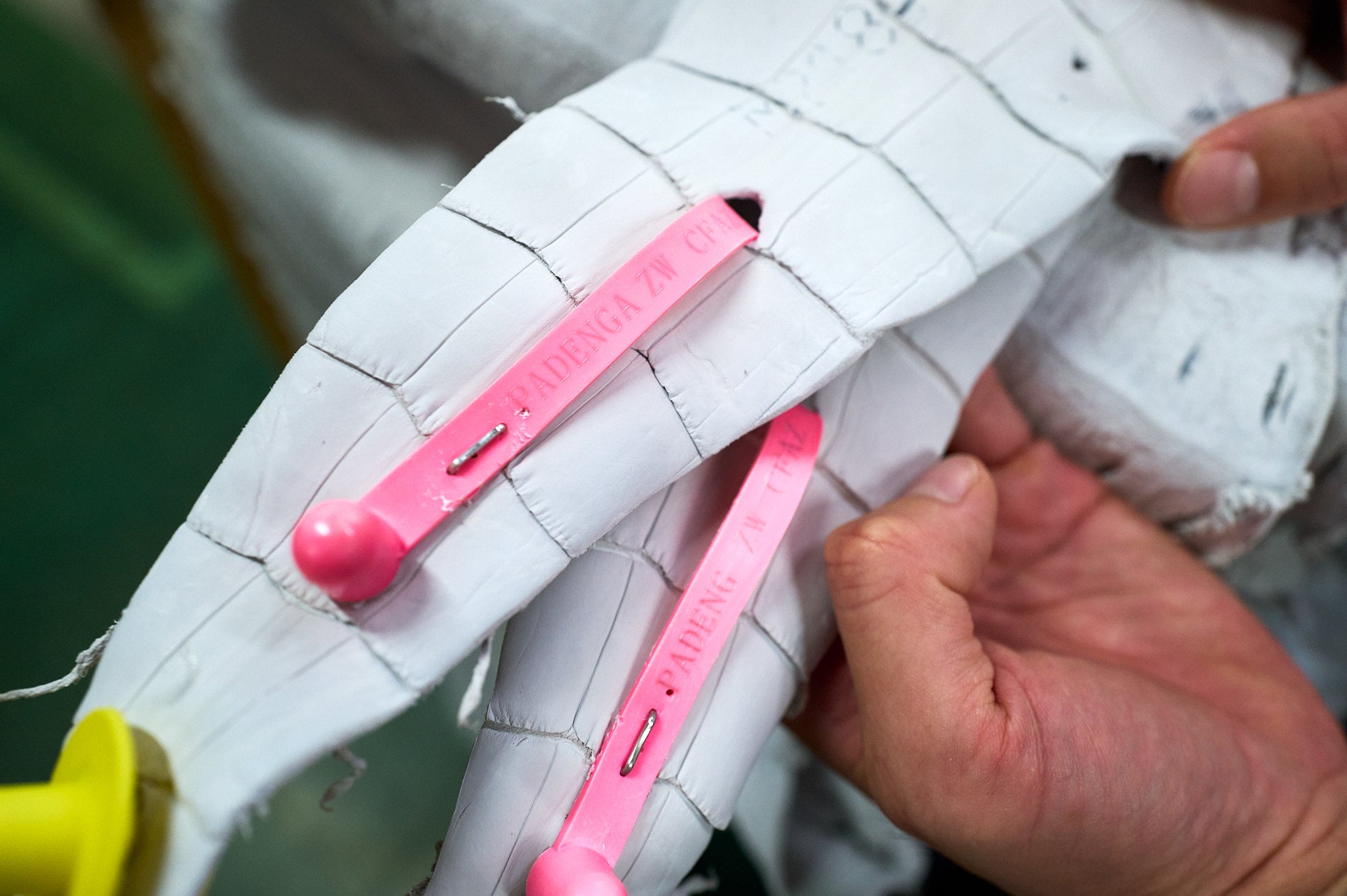 藍染クロコ × サドルプルアップ システム手帳 M5 φ11mm（趣味文オリジナル）【受注生産品】