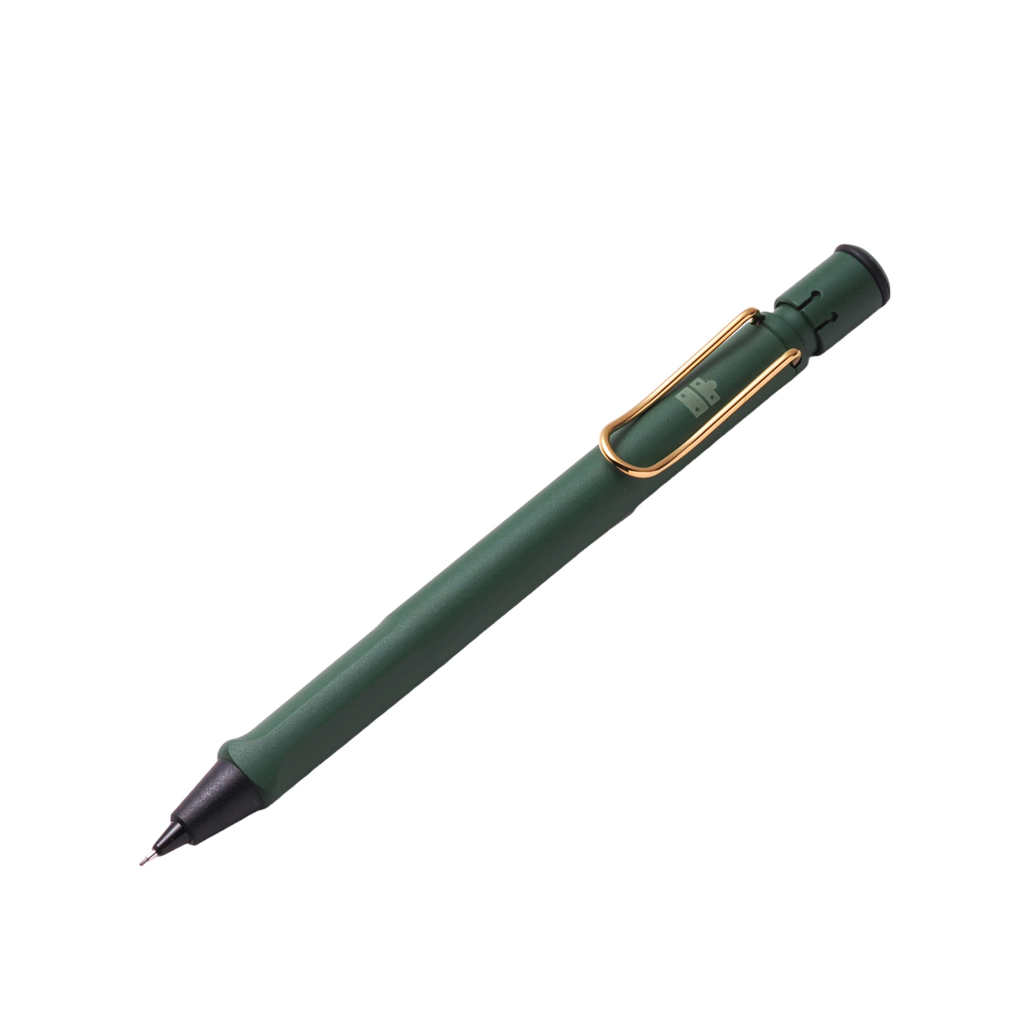 【趣味文20周年記念】ラミー サファリ フィールドグリーン ゴールドクリップ ペンシル 0.5mm（趣味文オリジナル）