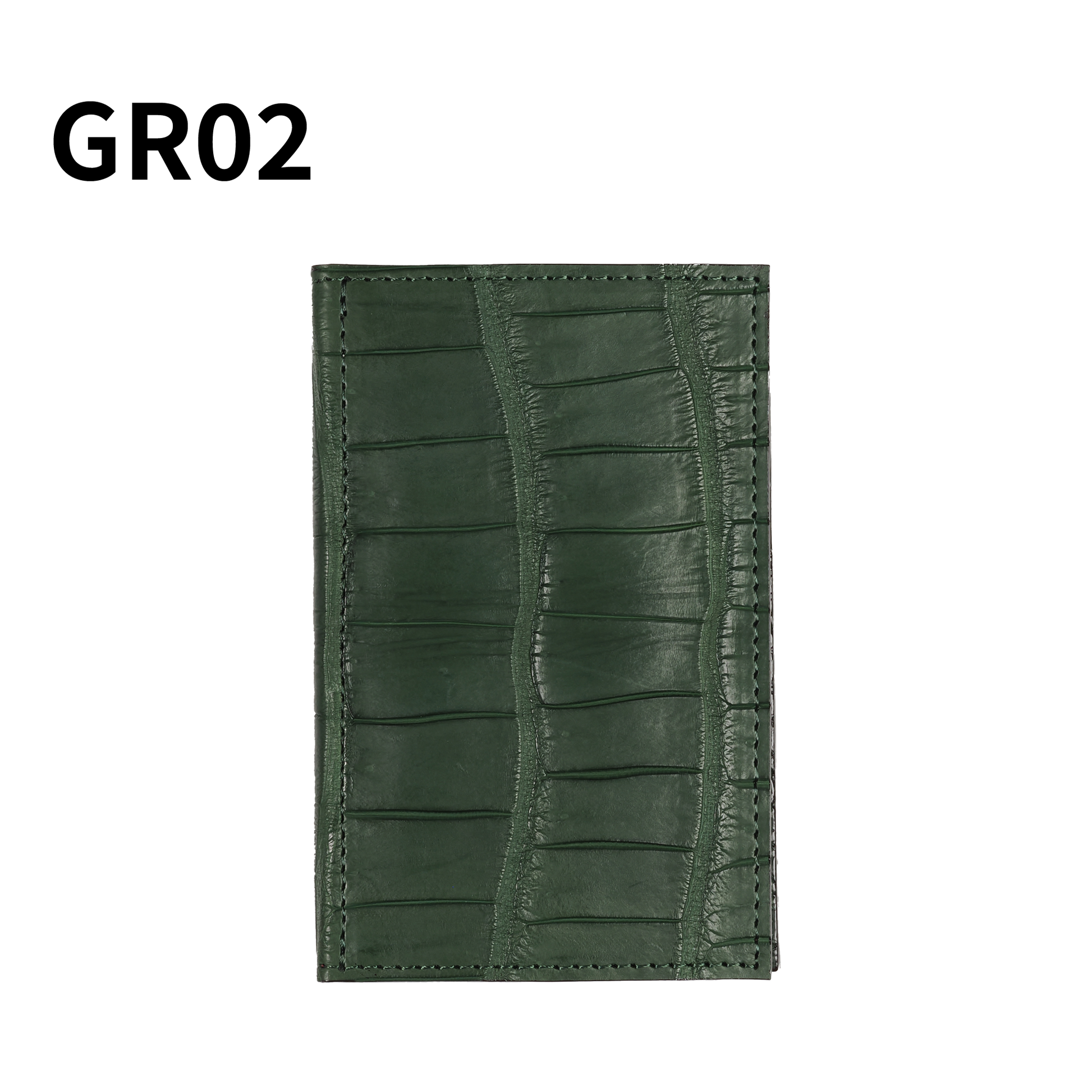 システム手帳 クロコダイル M5 φ11mm グリーン（趣味文オリジナル