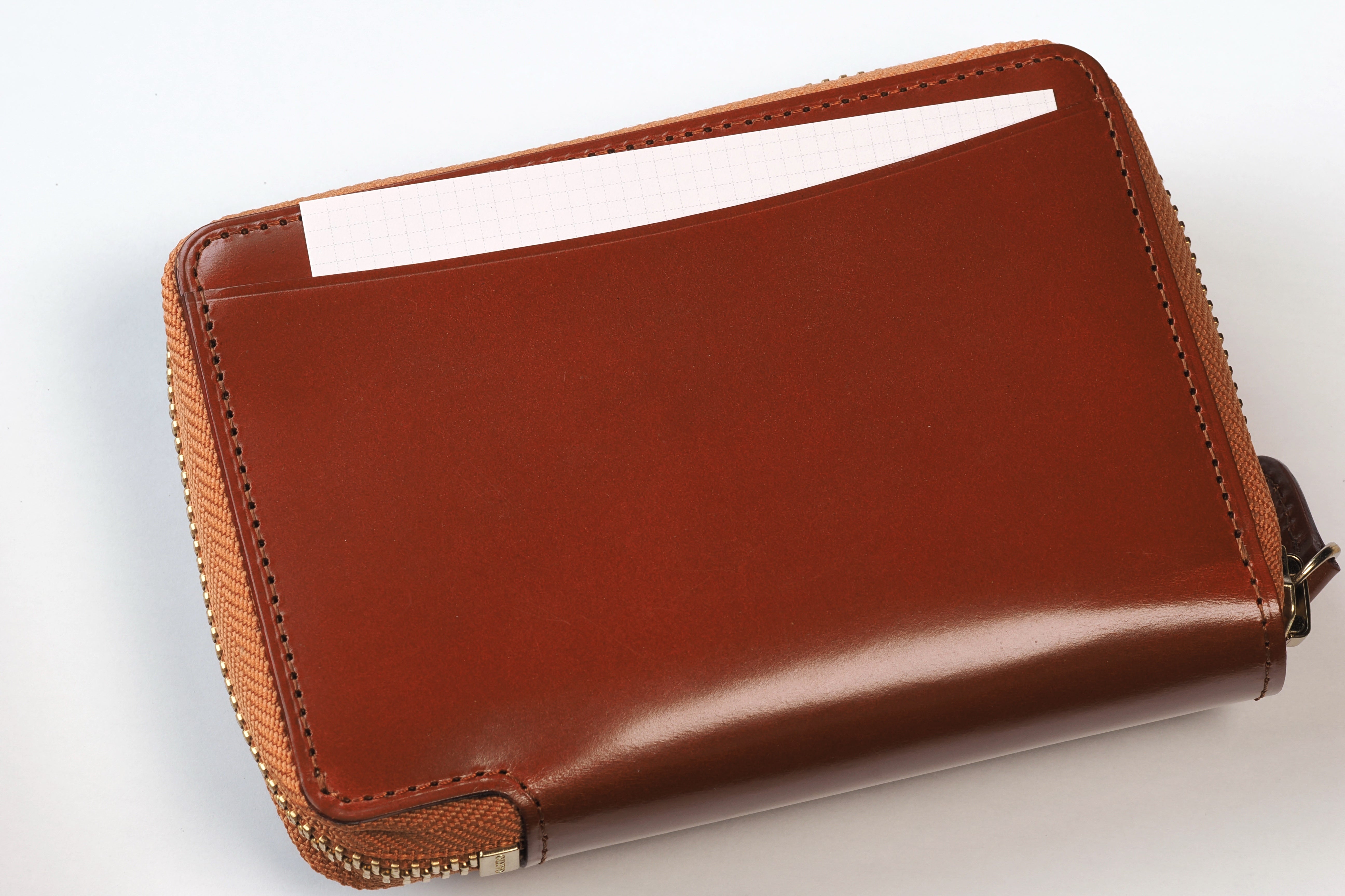 シンブライドル ジッパー システム手帳 ミニ6 φ11mm（趣味文オリジナル）【5営業日以内出荷】