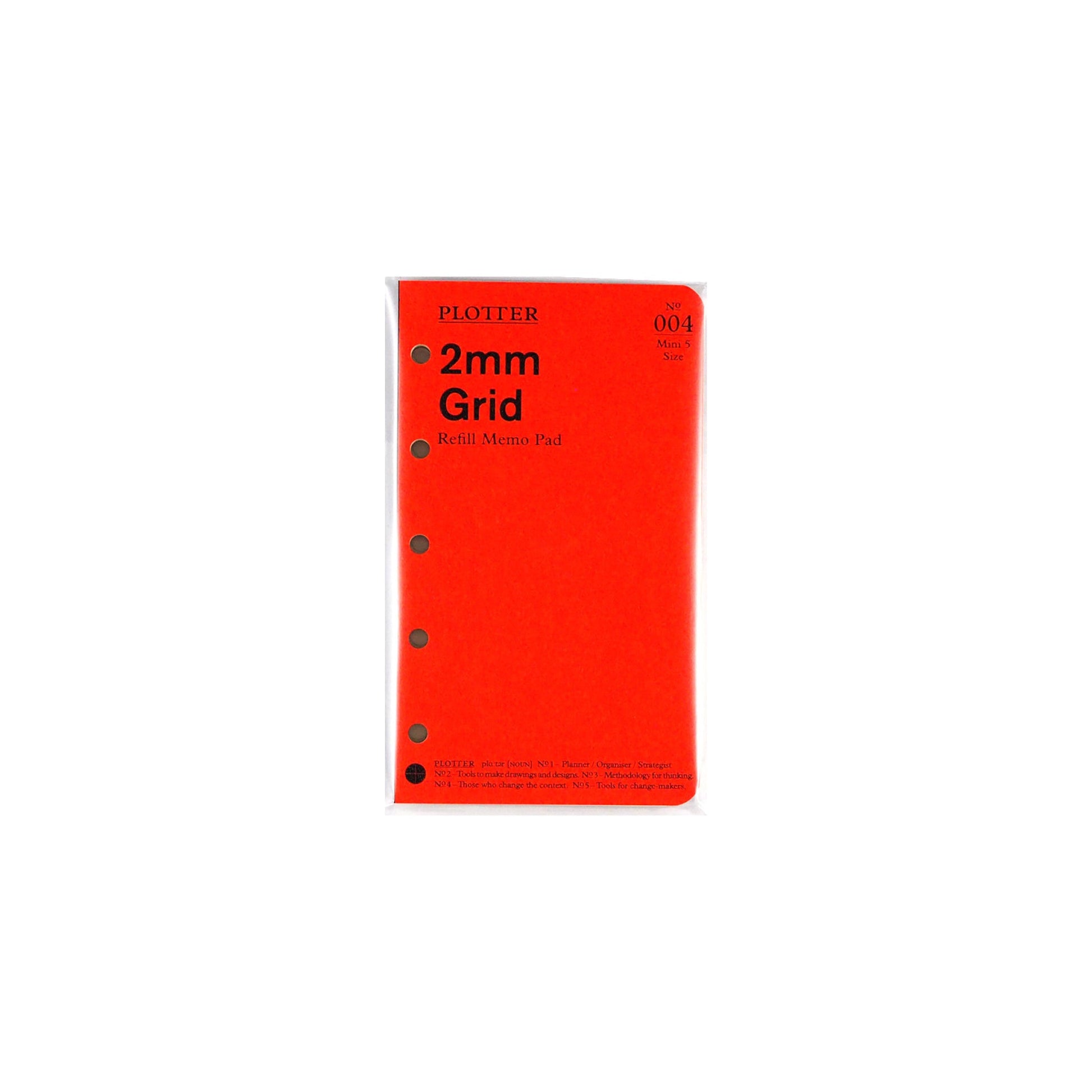 リフィルメモパッド2mm方眼80枚 M5