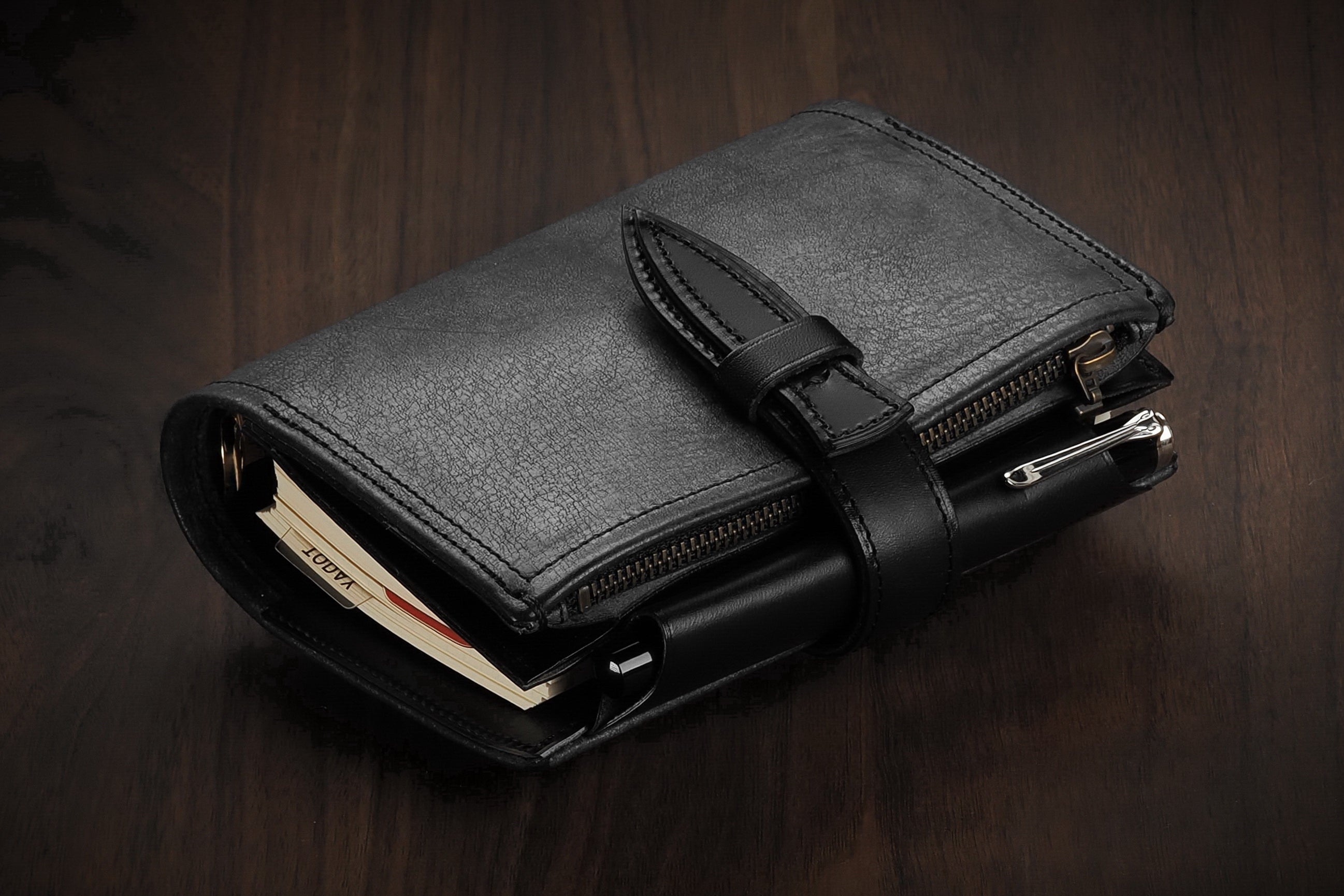 システム手帳 フラクト ミニ ベルト付き φ20mm【5営業日以内出荷】
