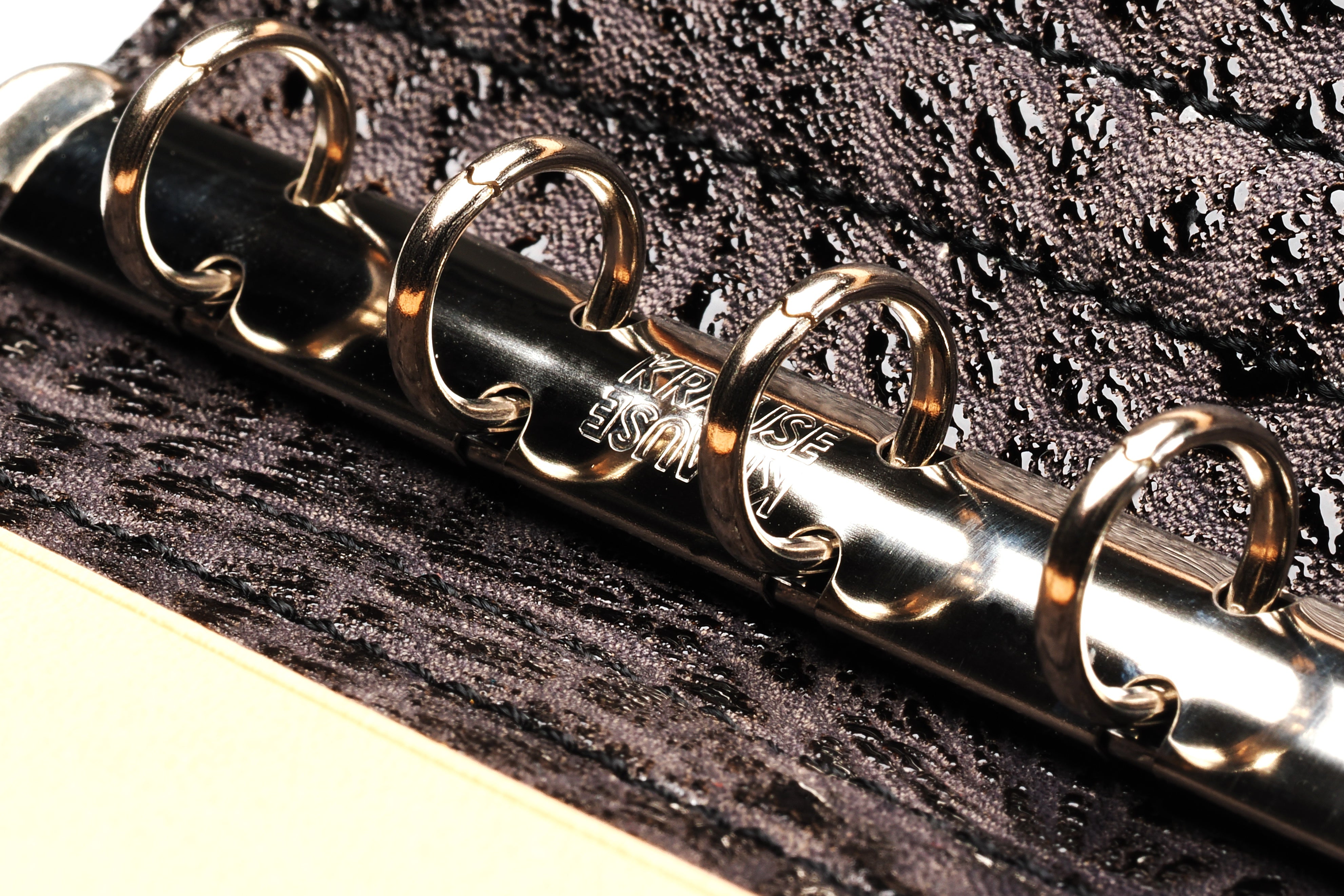 システム手帳 エヌ/ピアス趣味文スペシャル 艶漆（つやうるし） ミニ6ナロー φ11mm（趣味文オリジナル）【5営業日以内出荷】