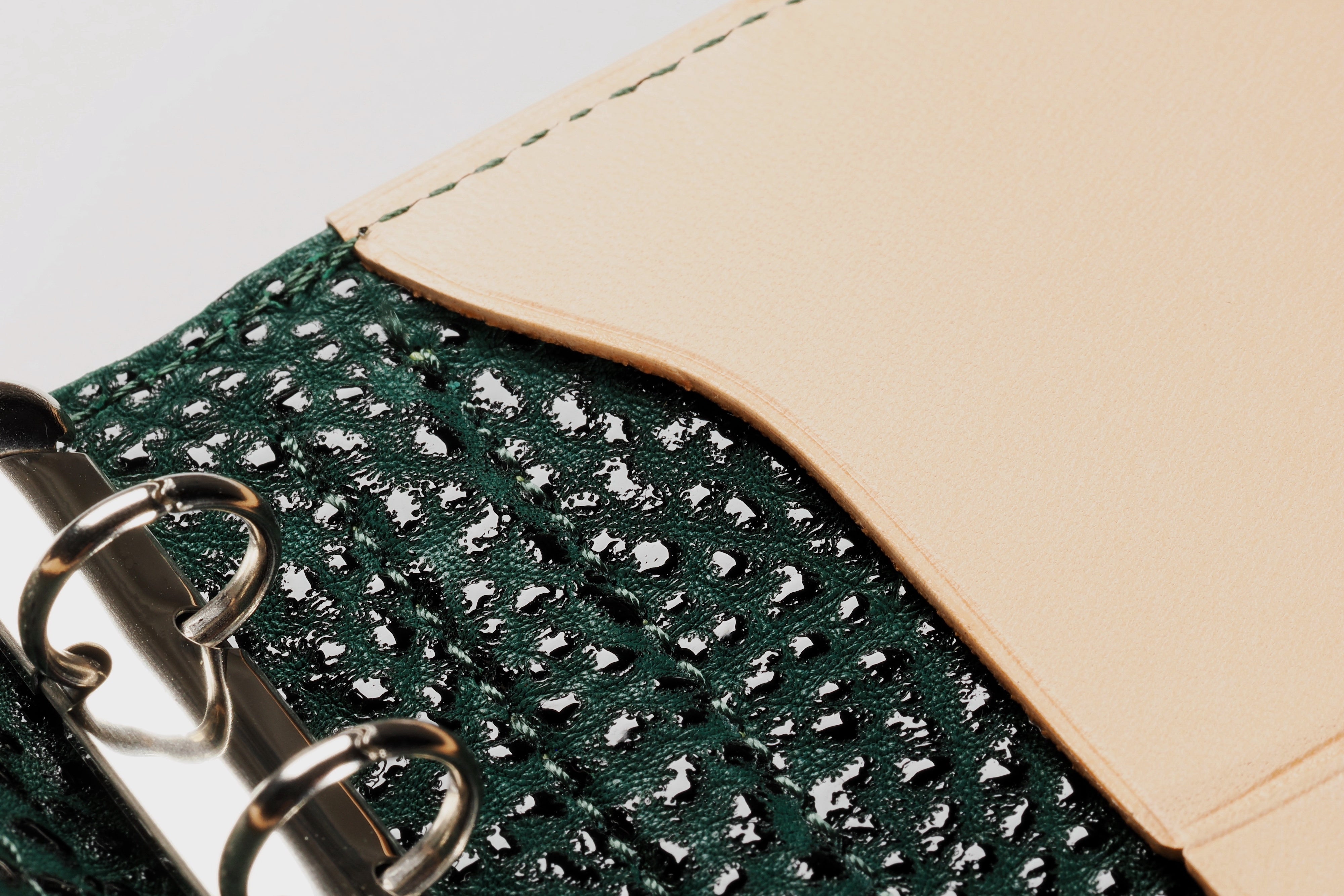 システム手帳 エヌ/ピアス趣味文スペシャル 艶漆（つやうるし） ミニ6ナロー φ11mm（趣味文オリジナル）【5営業日以内出荷】