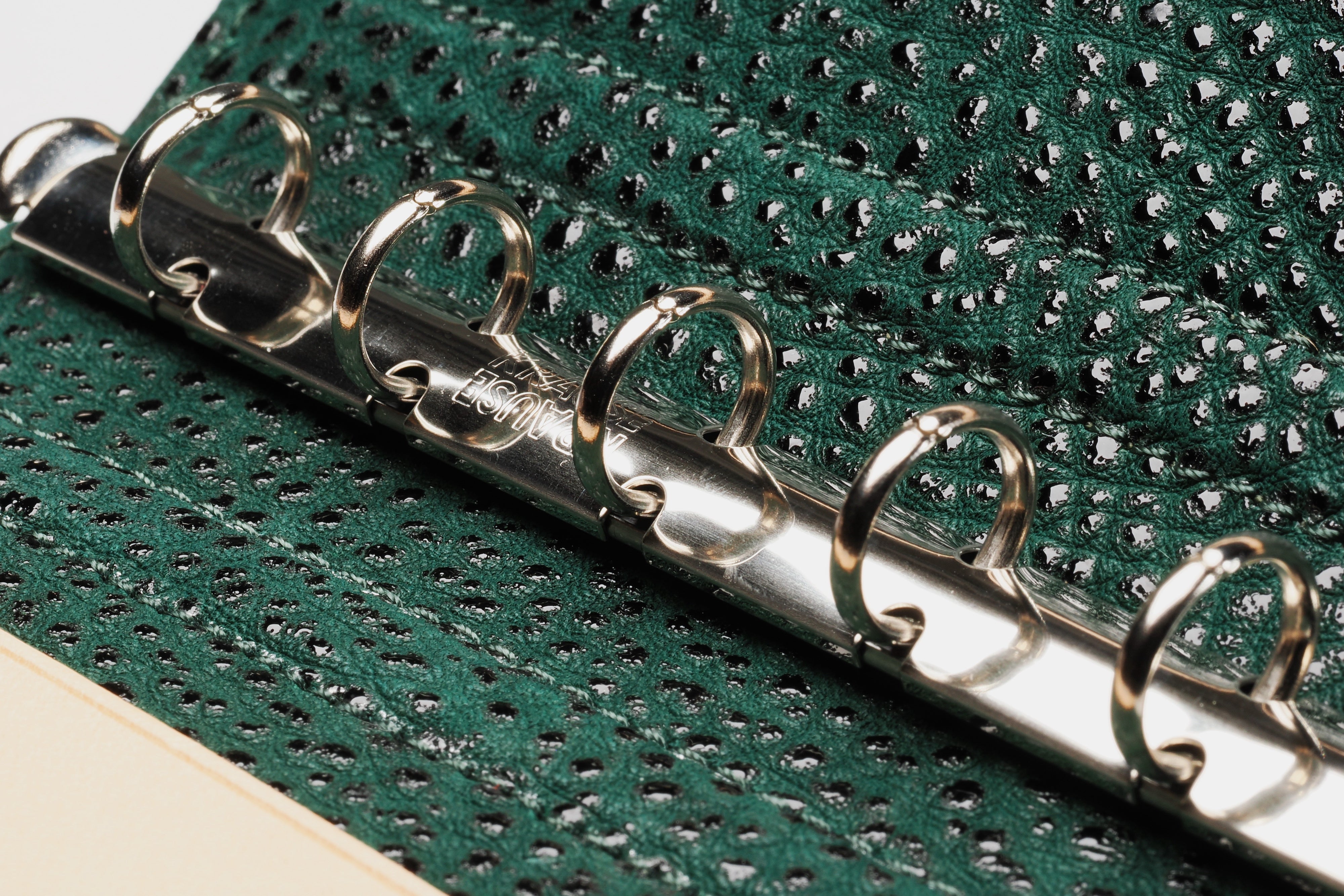 システム手帳 エヌ/ピアス趣味文スペシャル 艶漆（つやうるし）ミニ5スクエア φ11mm　リフィルセット【5営業日以内出荷】