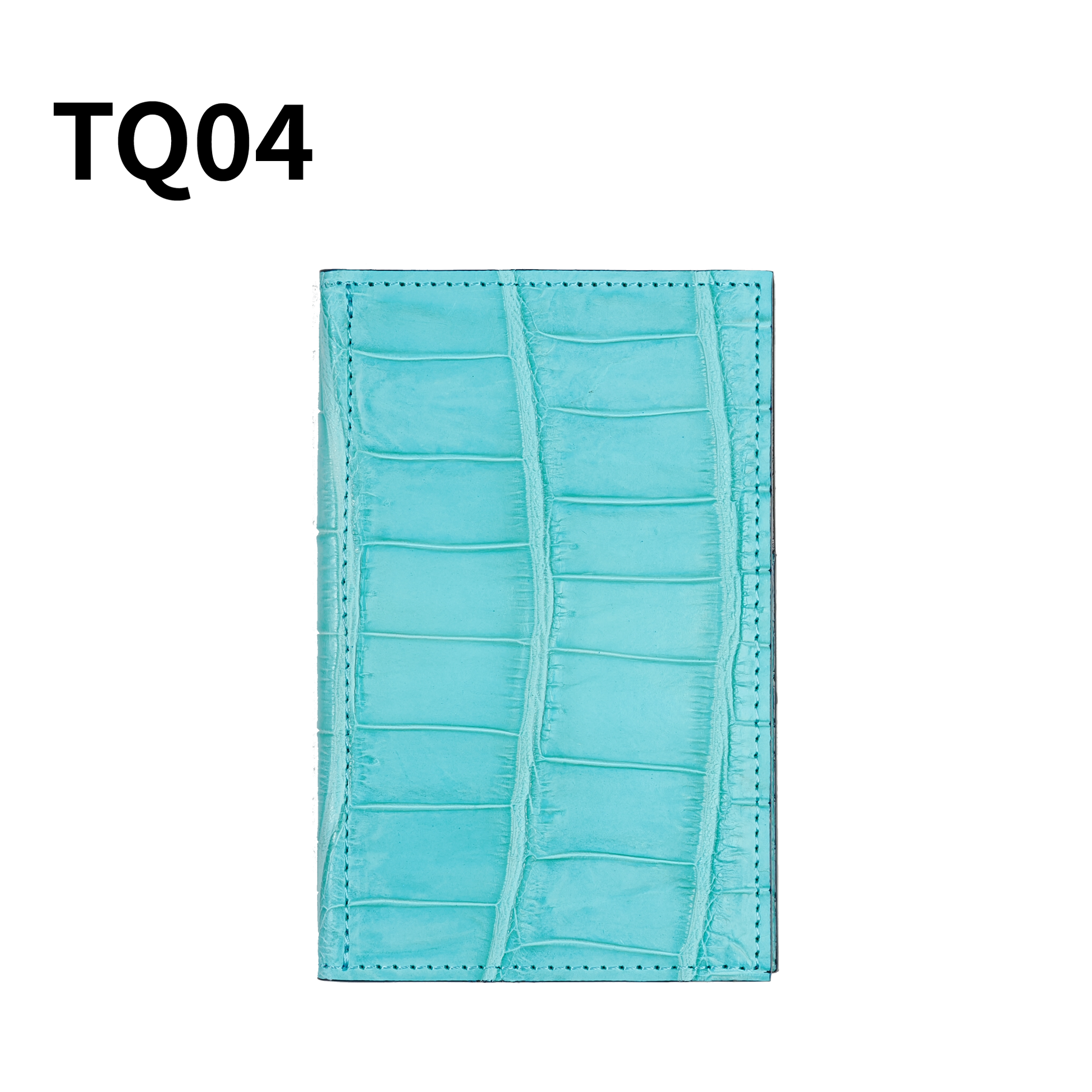 システム手帳 クロコダイル M5 φ11mm ブリリアントターコイズ（趣味文