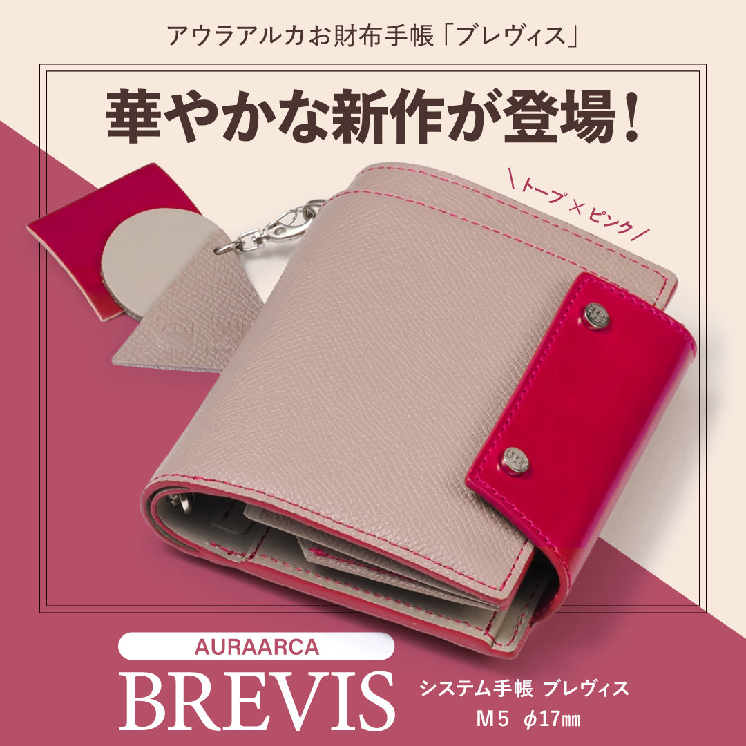 システム手帳 ブレヴィス M5 φ17mm【6月1日頃出荷】
